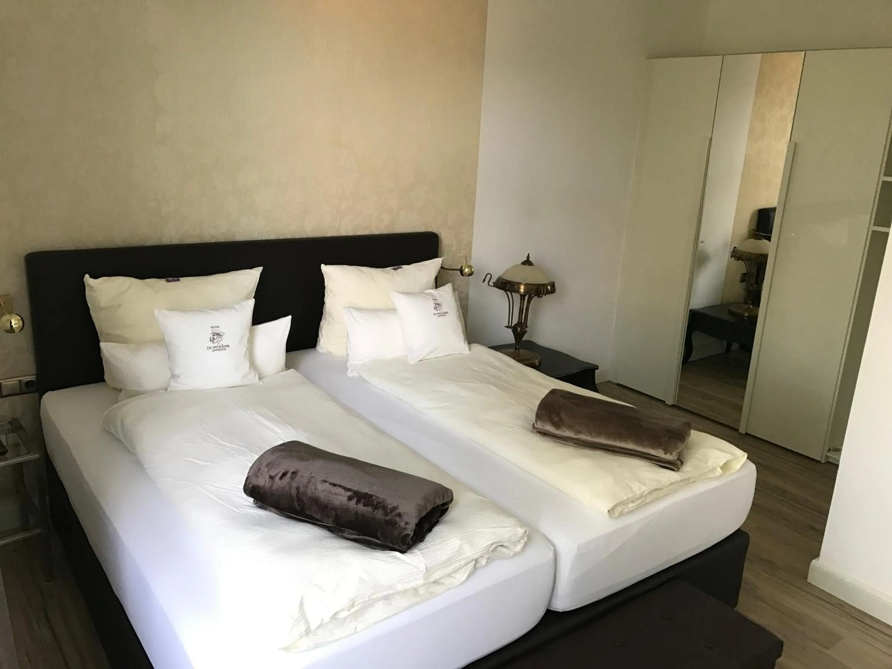 Bed in Hotel De Insulåner