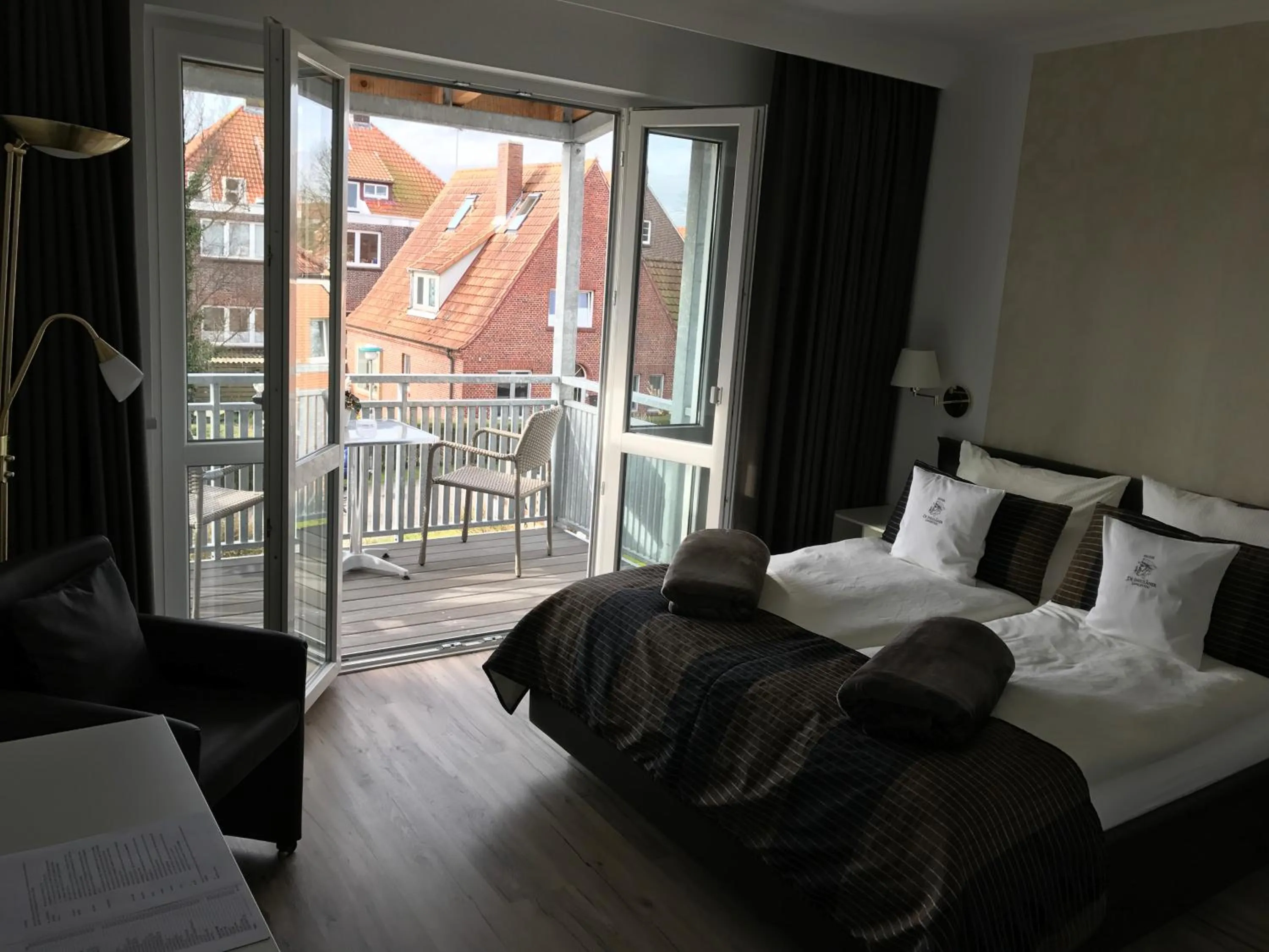 Bed in Hotel De Insulåner