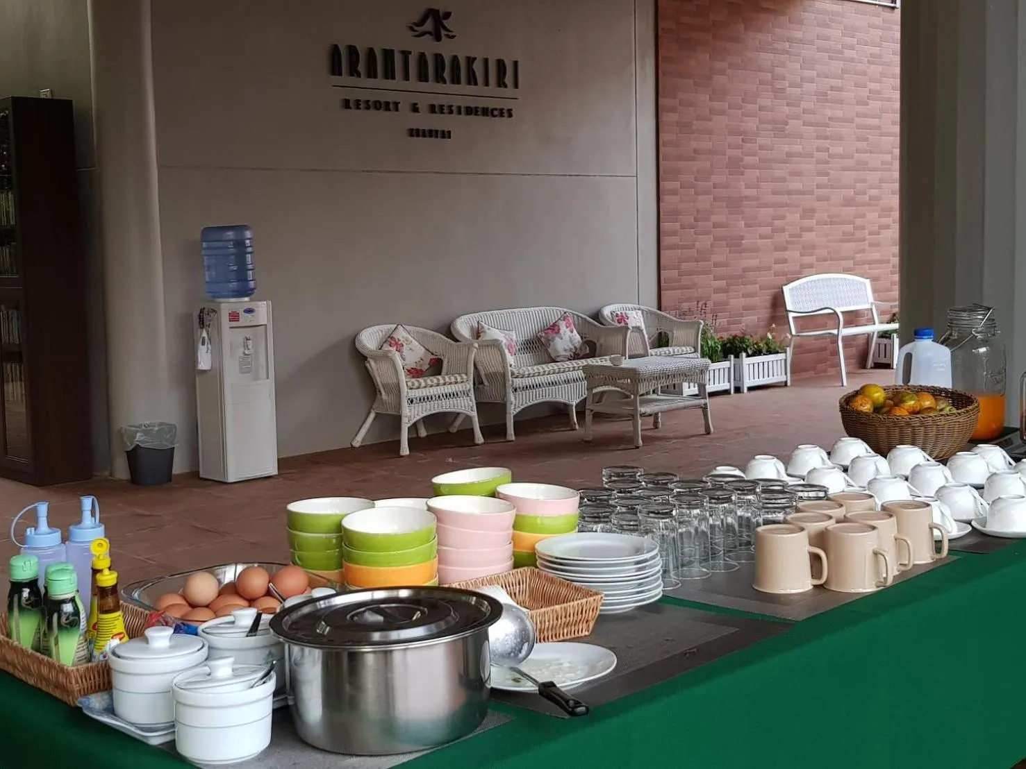 Restaurant/places to eat in Arantarakiri Resort Khao Yai