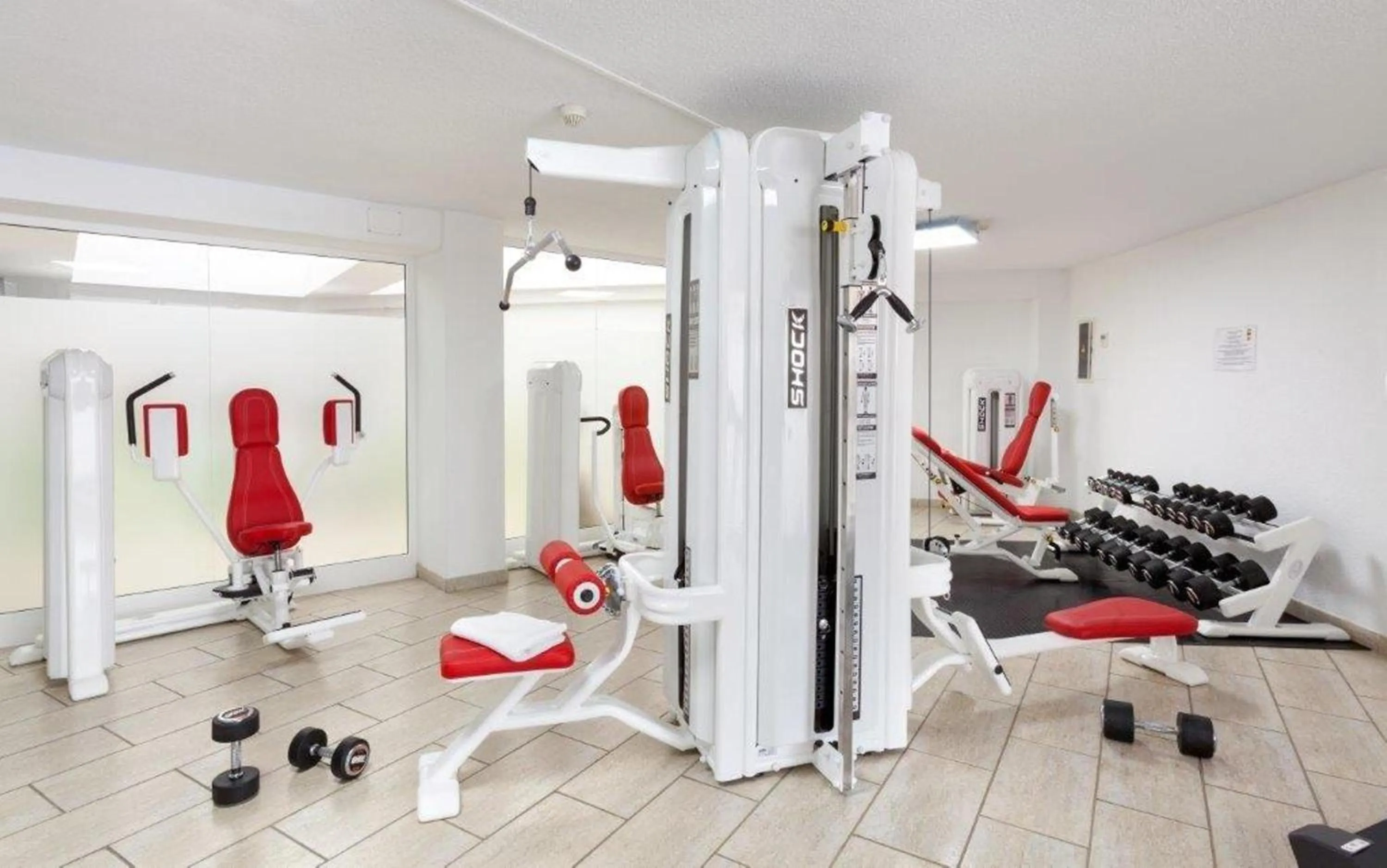 Fitness centre/facilities in Aparthotel Los Dragos del Sur