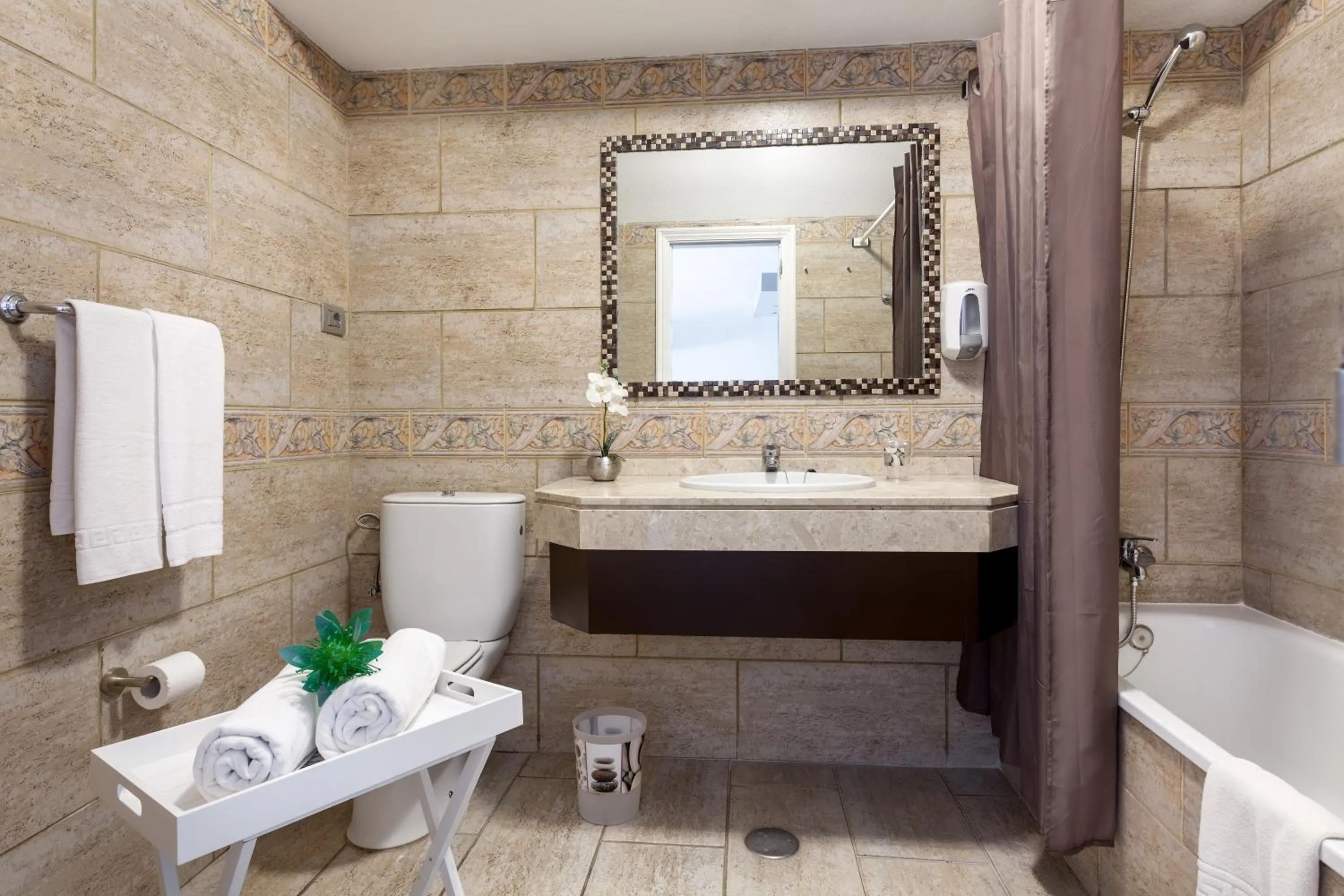 Bathroom in Aparthotel Los Dragos del Sur