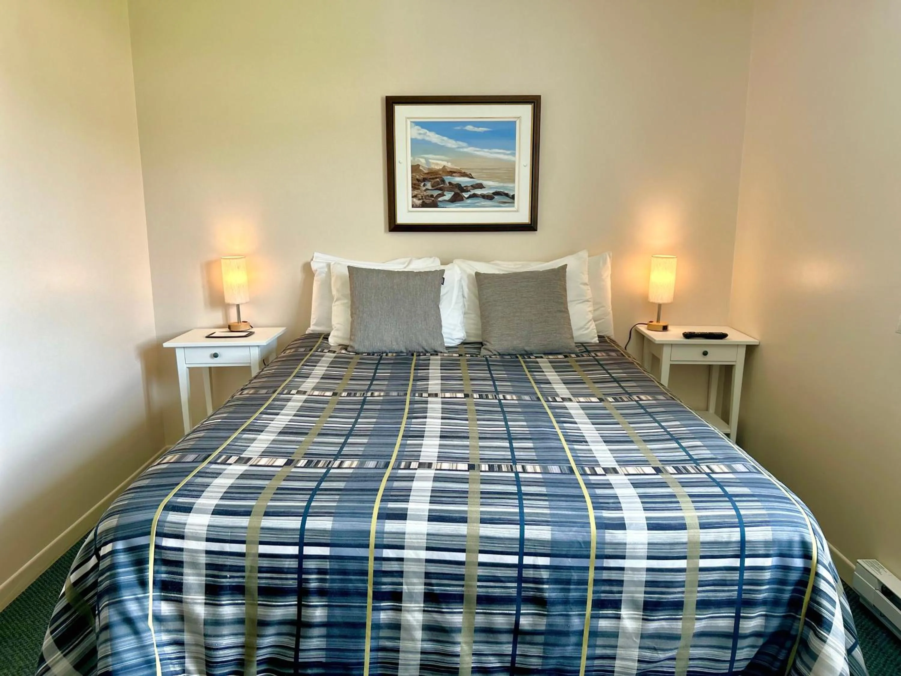 Bed in Motel de l'Anse a l'Eau