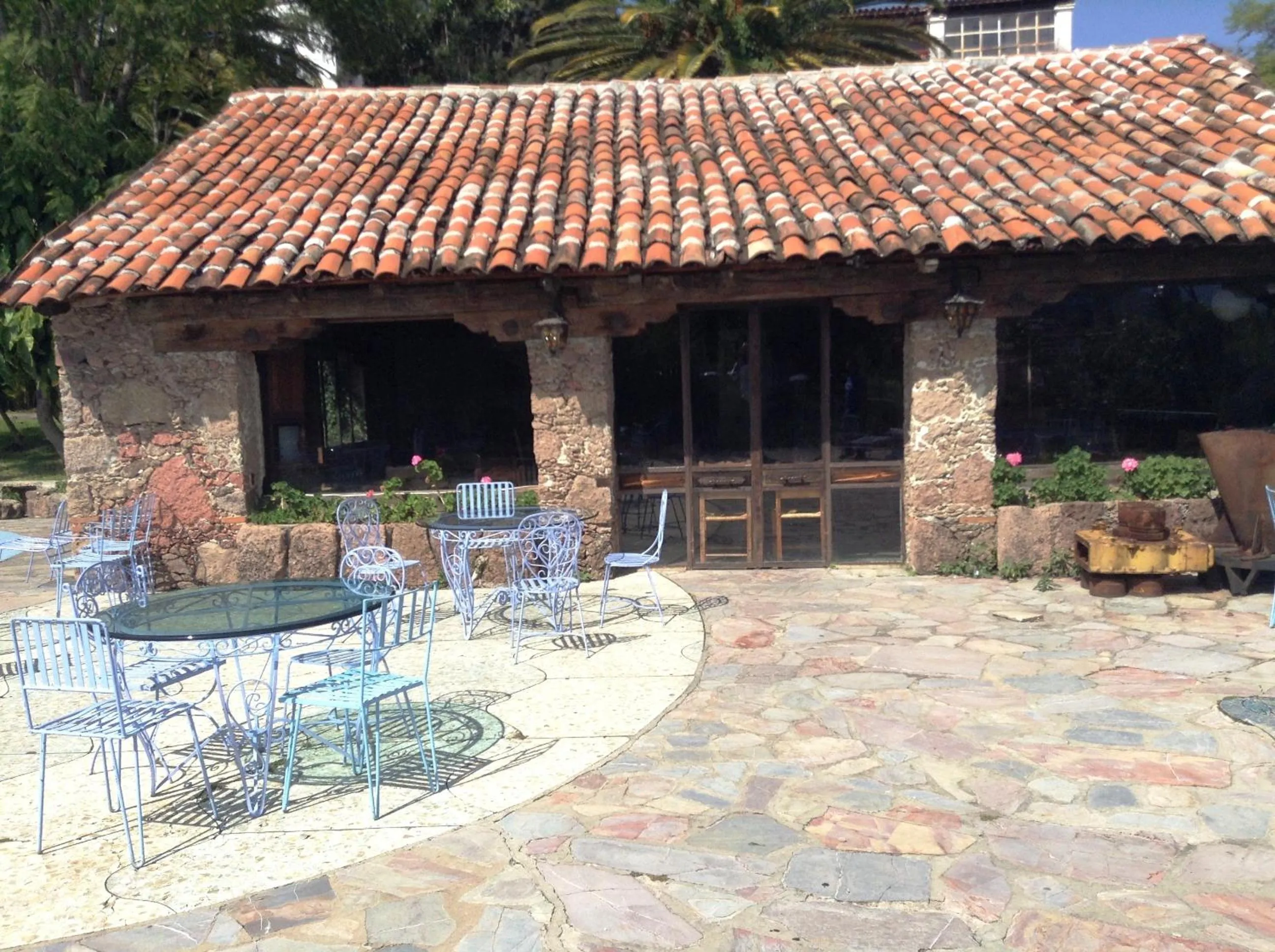 Patio in Hotel De La Borda