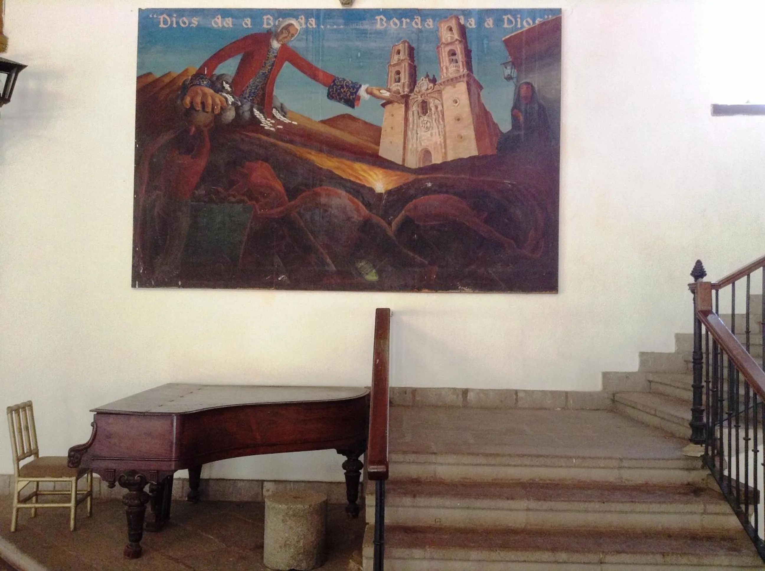 Decorative detail in Hotel De La Borda