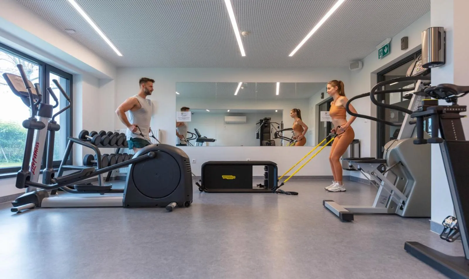 Fitness centre/facilities in Hotel OTP Balatonszemes