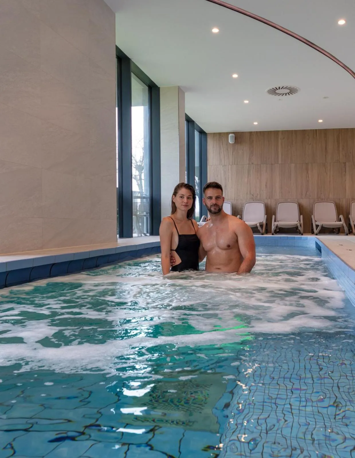 Swimming pool in Hotel OTP Balatonszemes