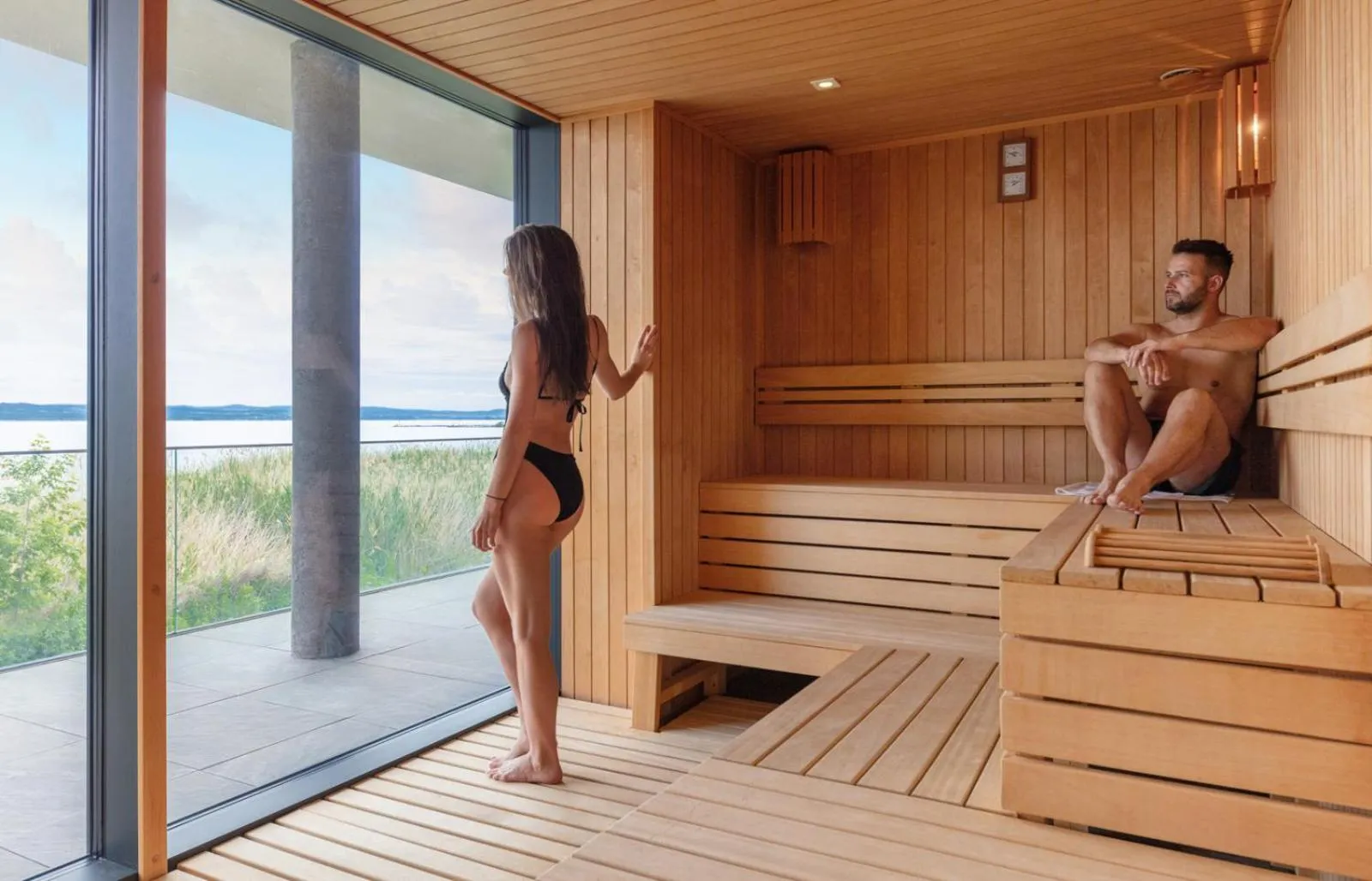 Sauna in Hotel OTP Balatonszemes