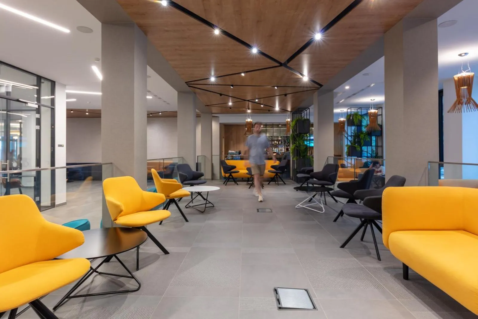 Lobby or reception in Hotel OTP Balatonszemes