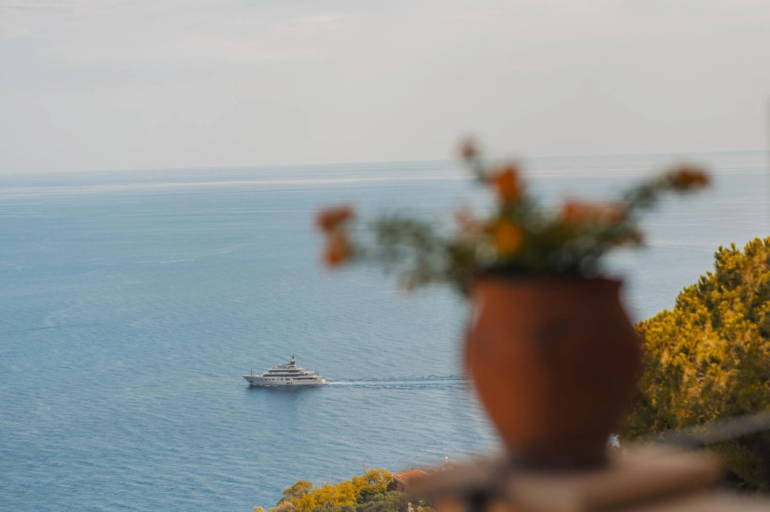 Sea view in Grand Hotel San Pietro Taormina