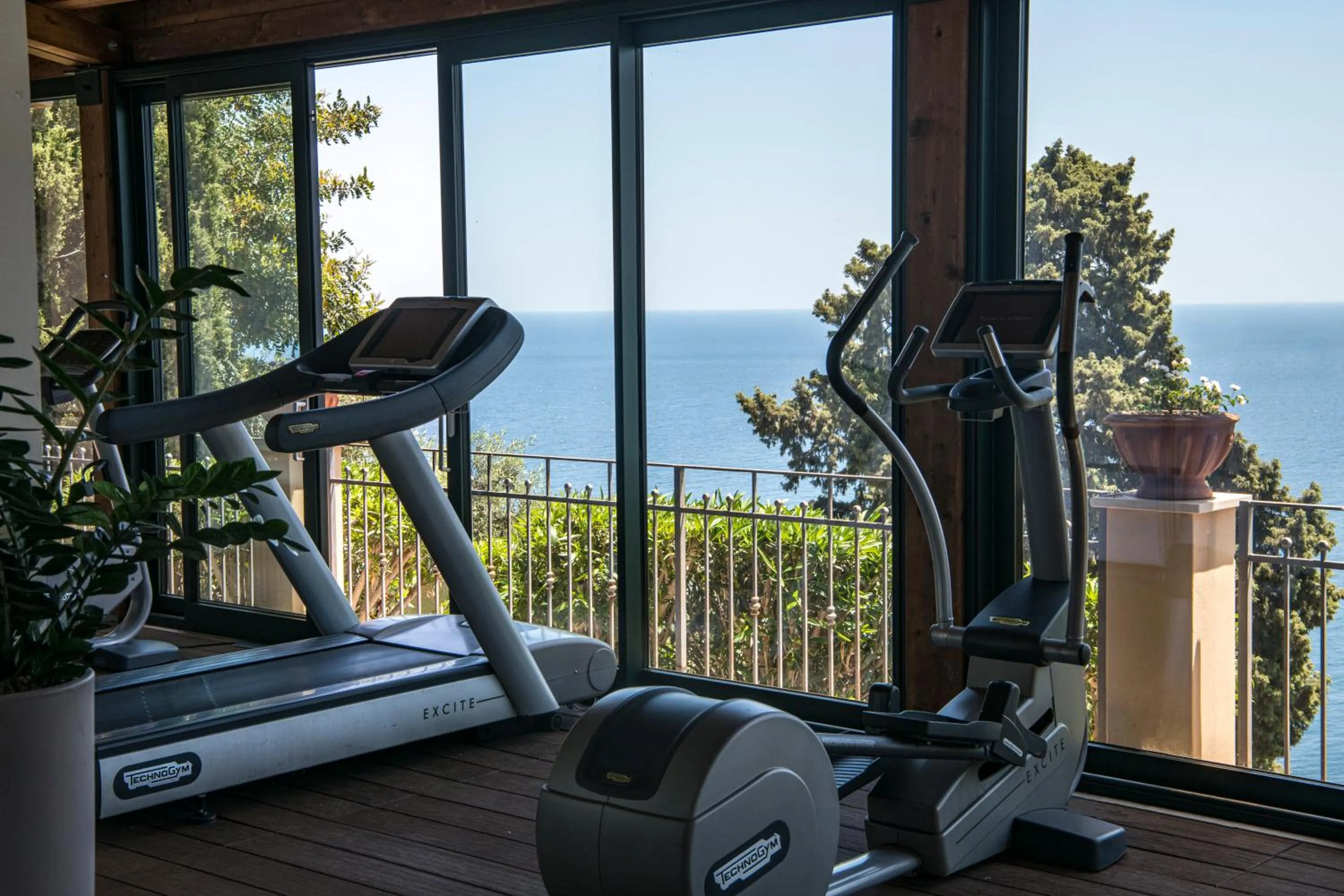Fitness centre/facilities in Grand Hotel San Pietro Taormina
