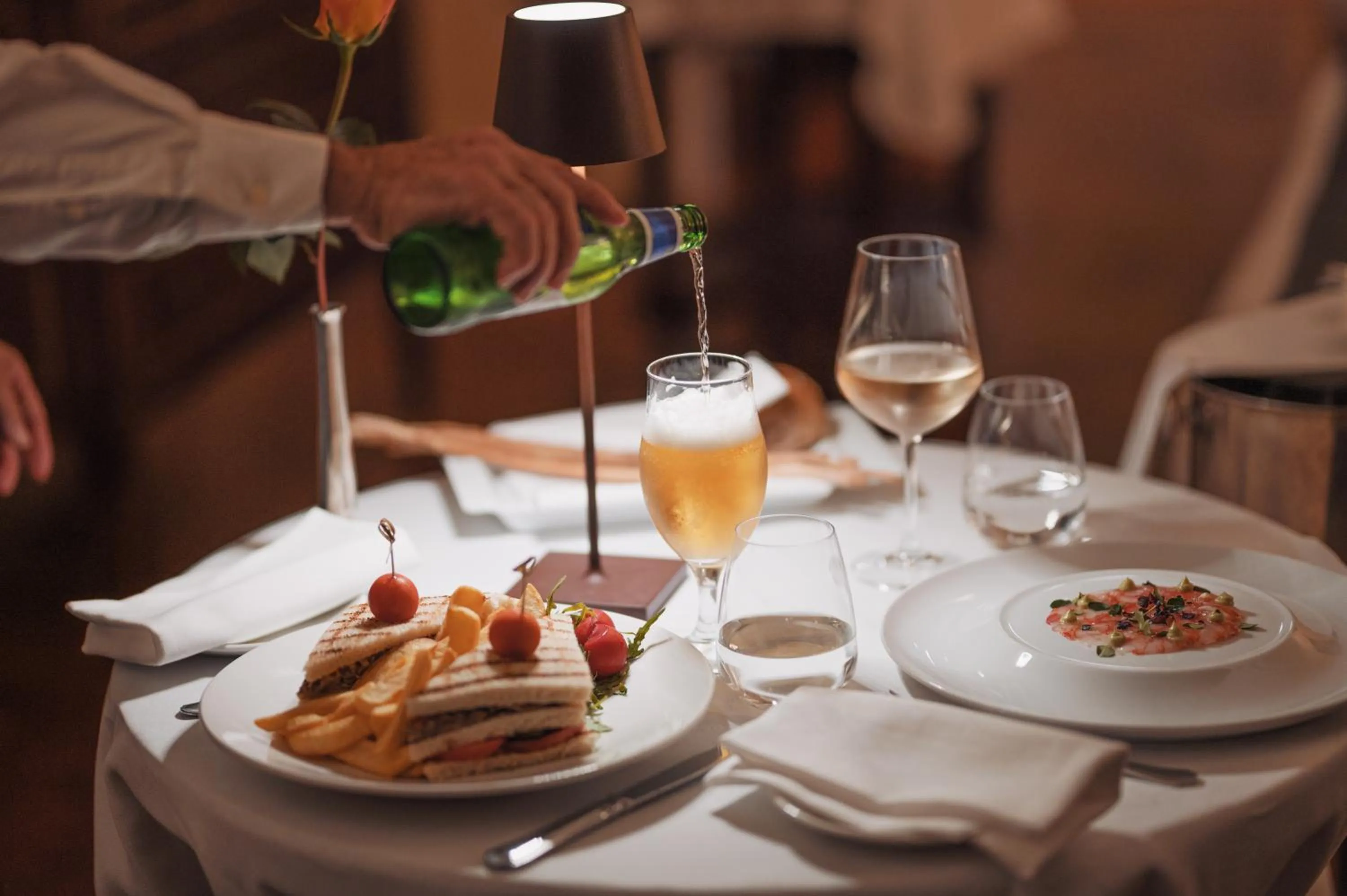 Restaurant/places to eat in Grand Hotel San Pietro Taormina