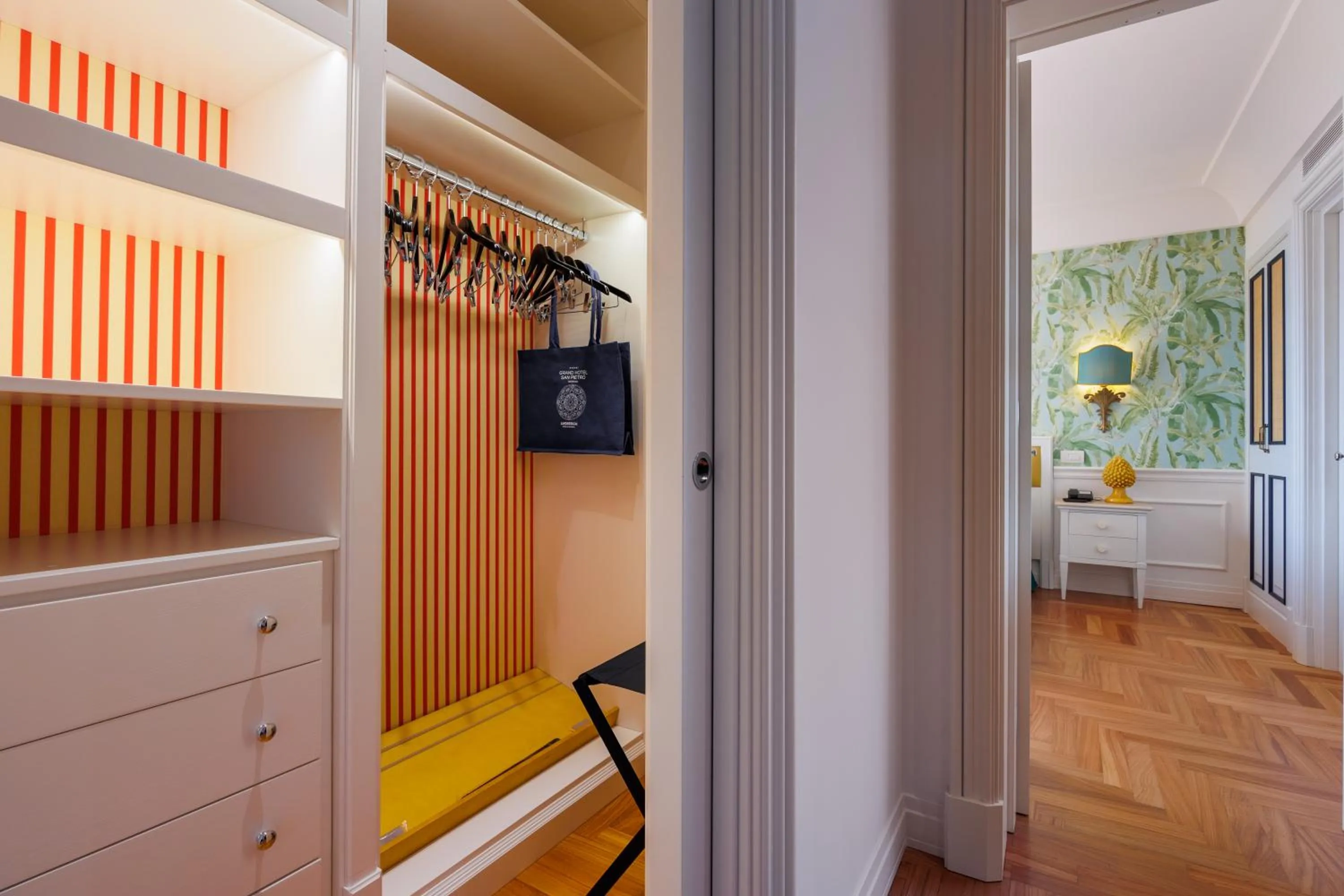 wardrobe in Grand Hotel San Pietro Taormina