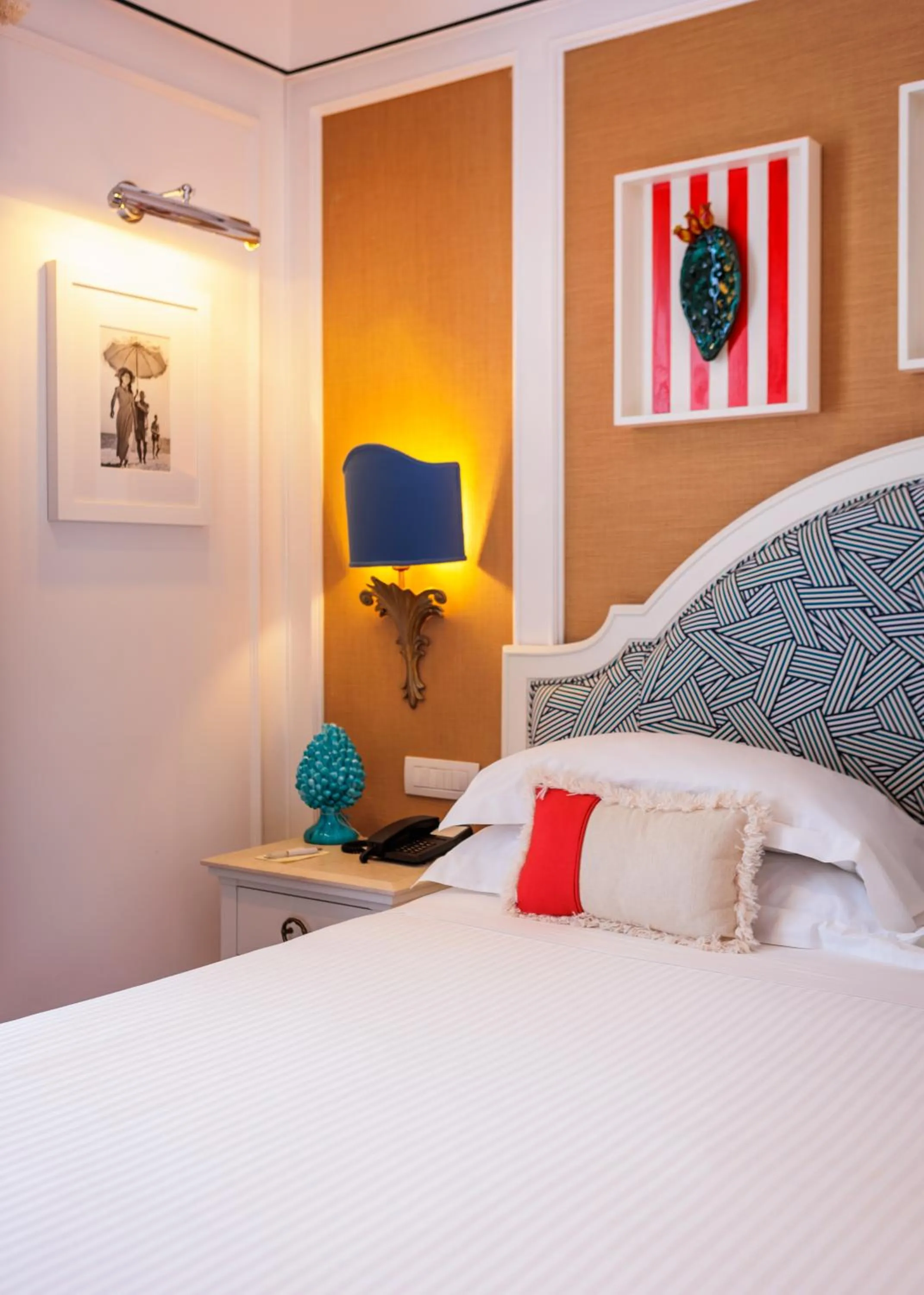 Bedroom, Bed in Grand Hotel San Pietro Taormina