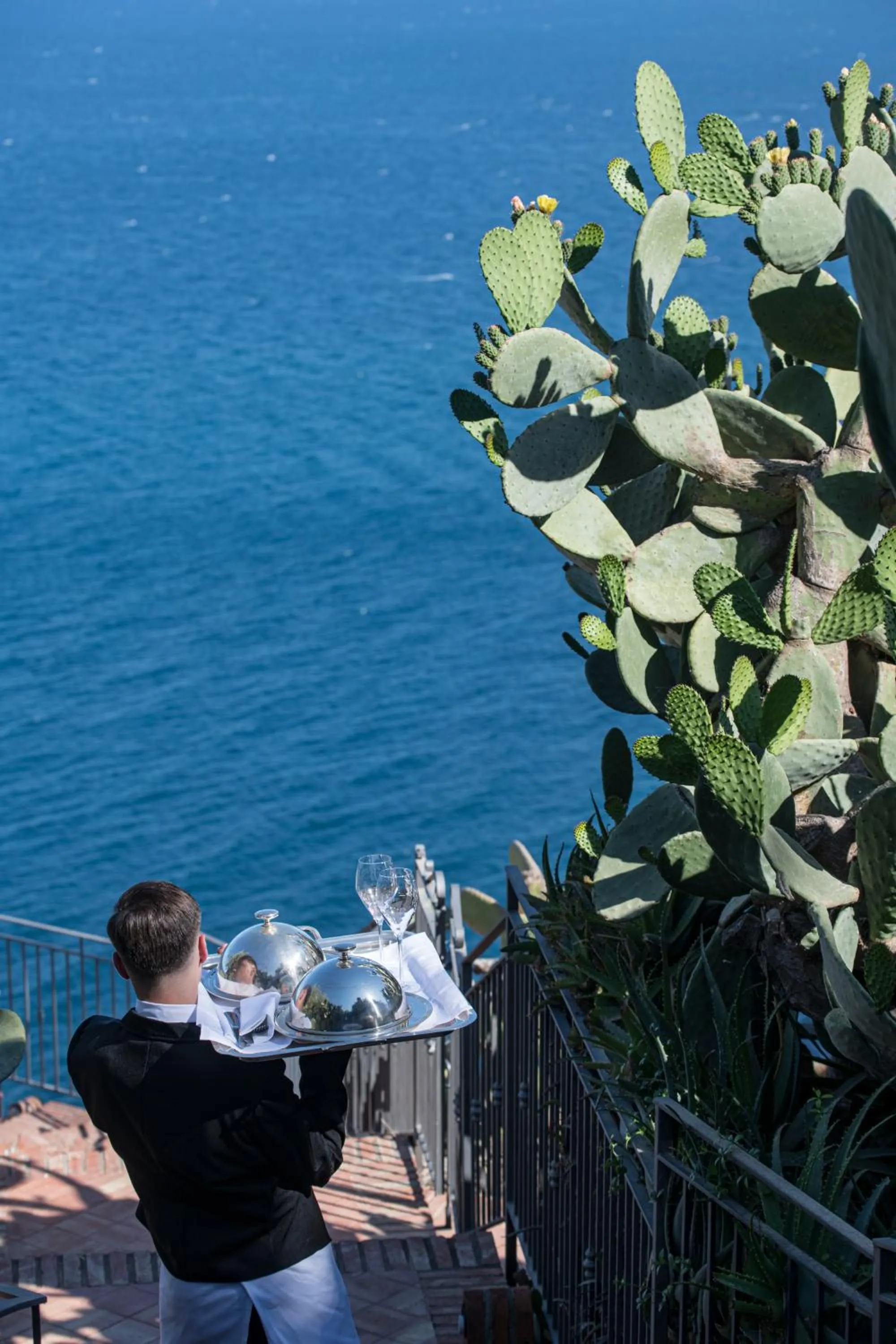 Sea view in Grand Hotel San Pietro Taormina