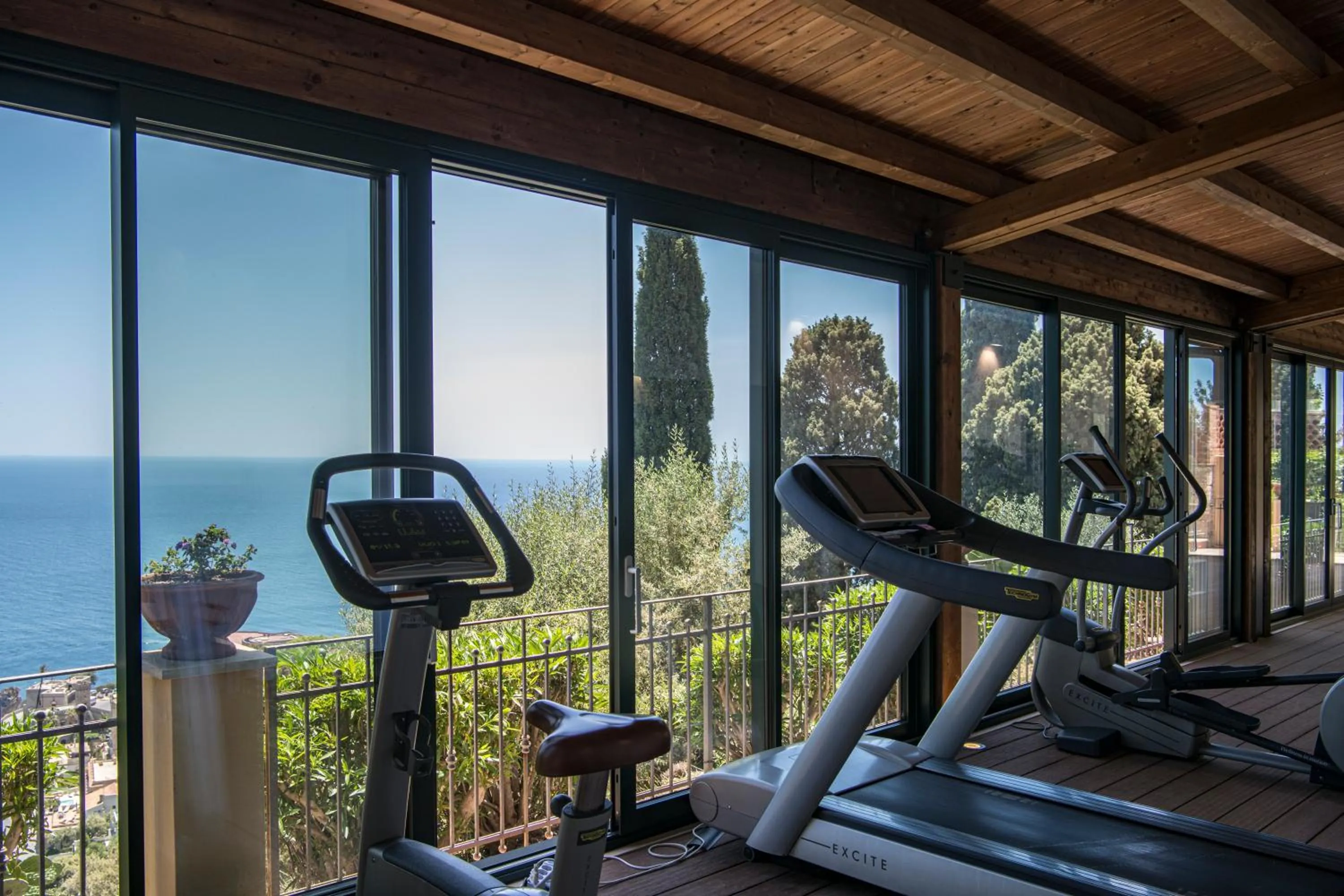 Fitness centre/facilities in Grand Hotel San Pietro Taormina