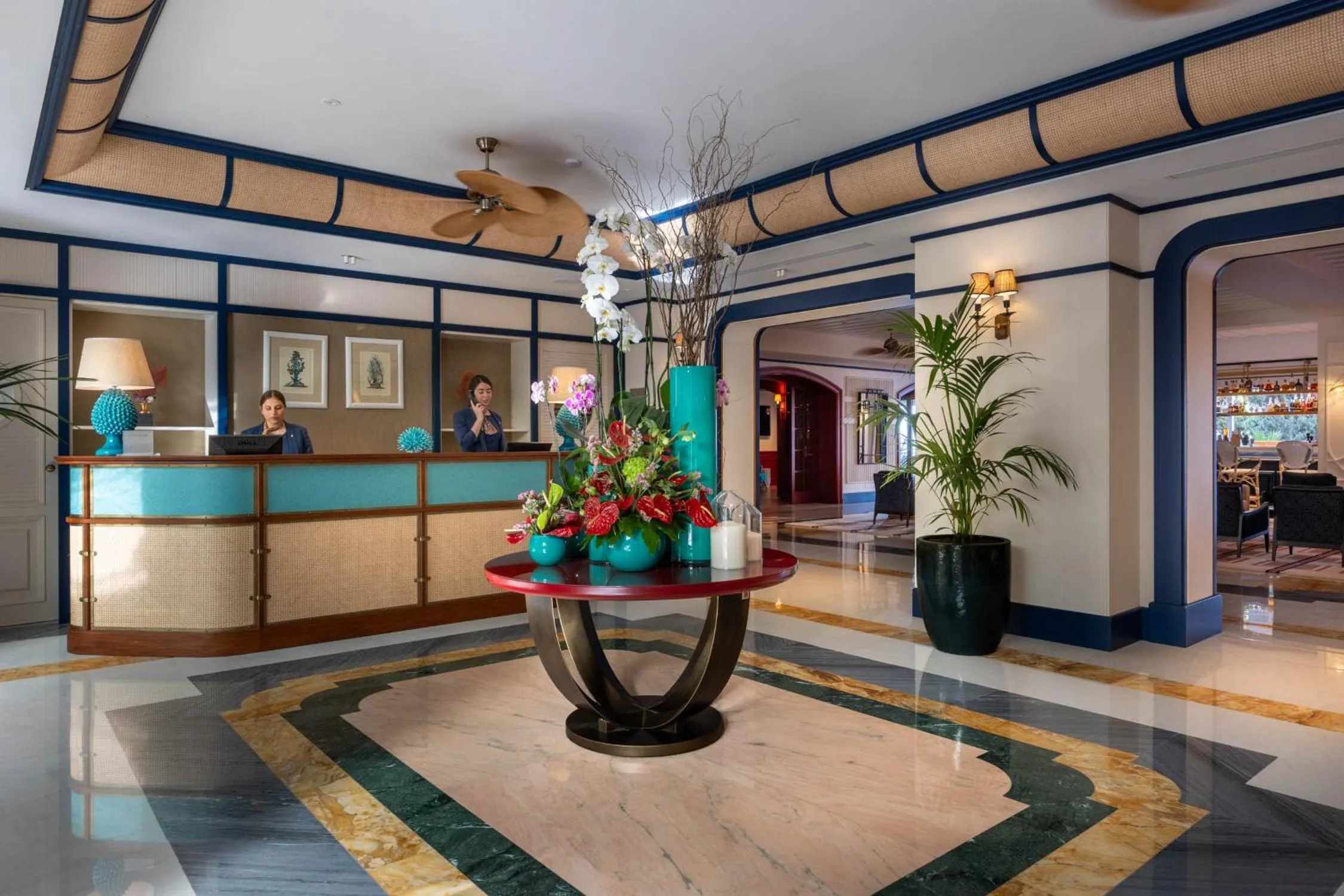 Lobby or reception in Grand Hotel San Pietro Taormina