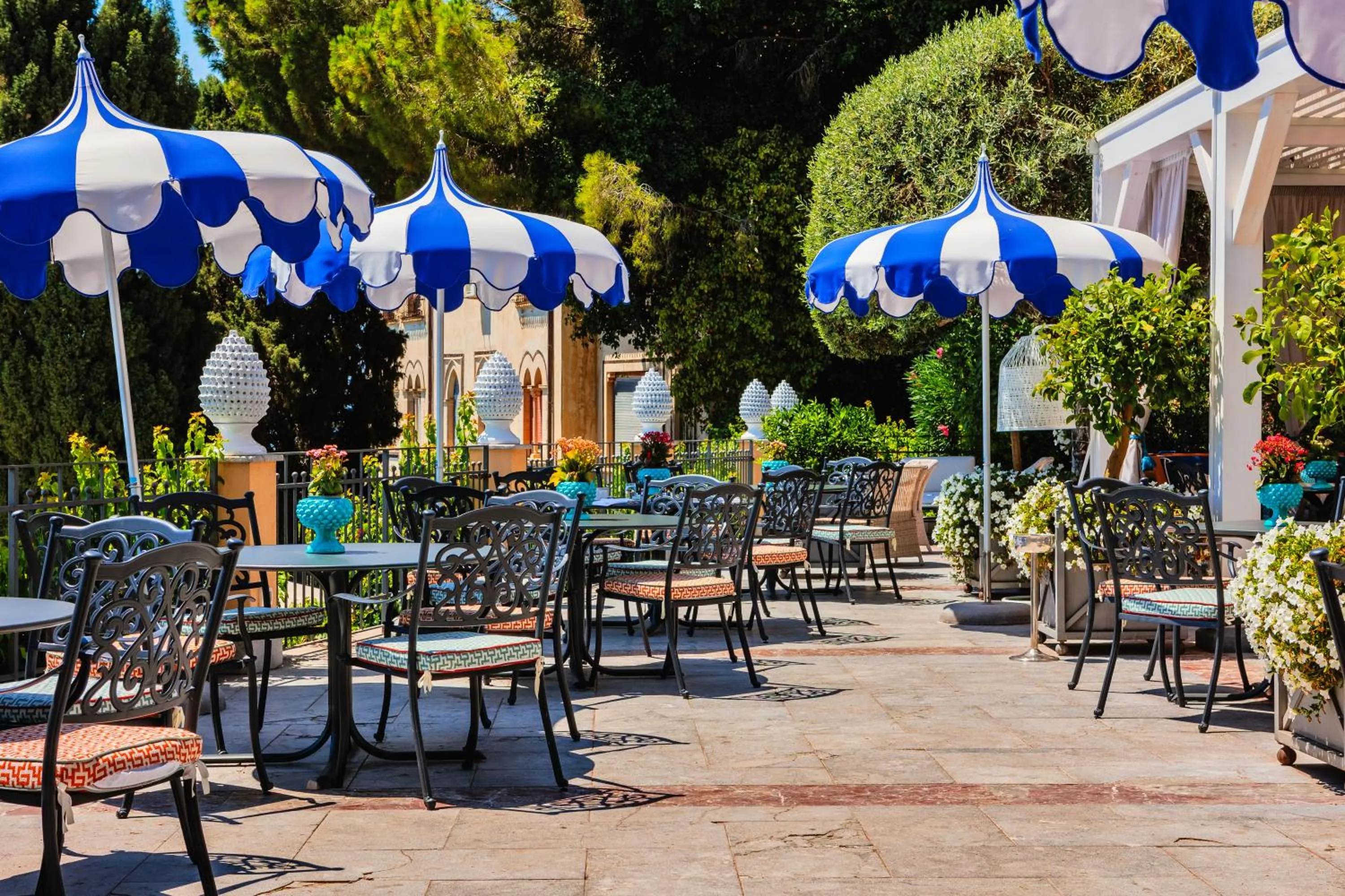 Restaurant/places to eat in Grand Hotel San Pietro Taormina