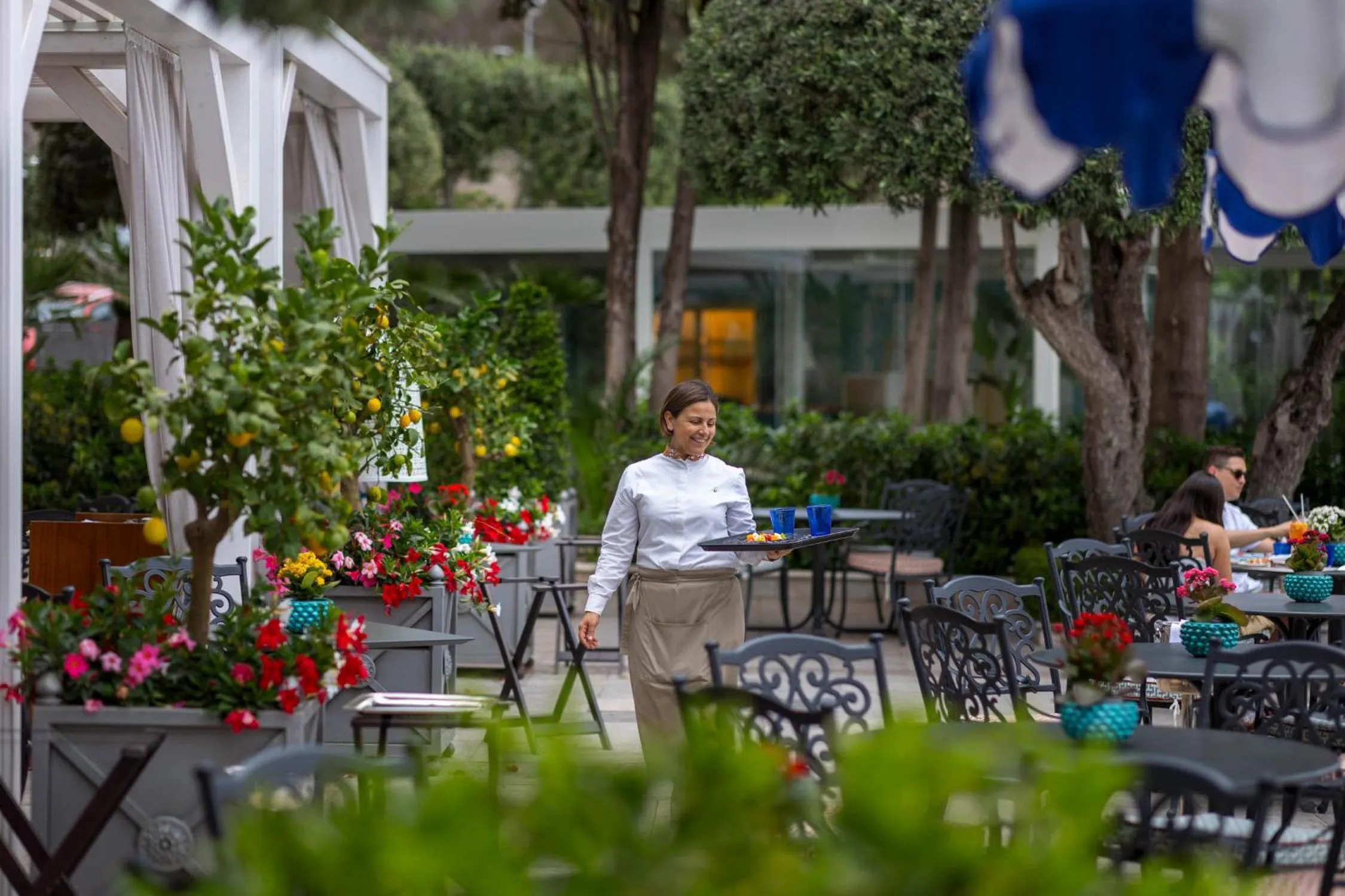 Restaurant/places to eat in Grand Hotel San Pietro Taormina