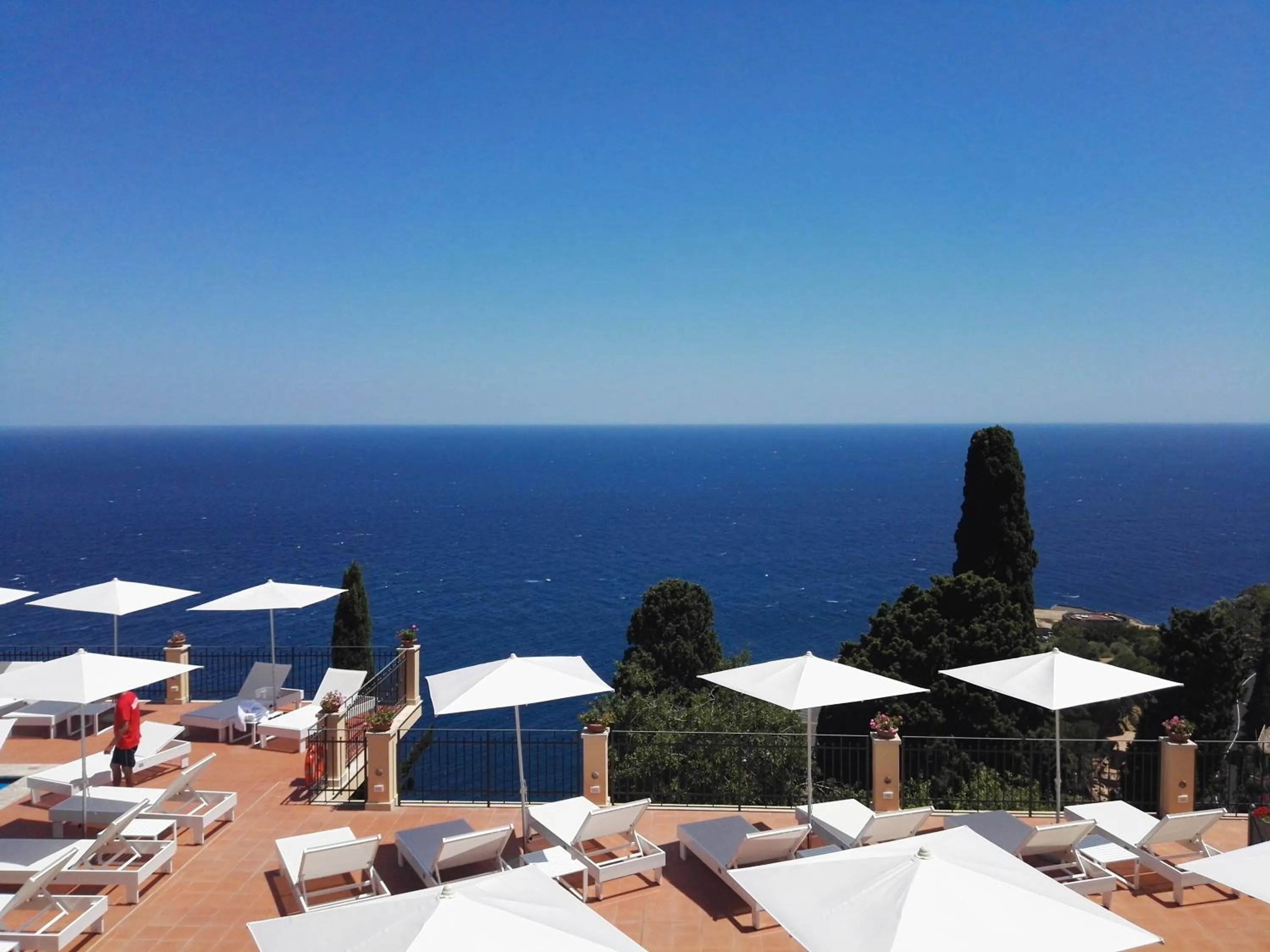 Balcony/Terrace in Grand Hotel San Pietro Taormina