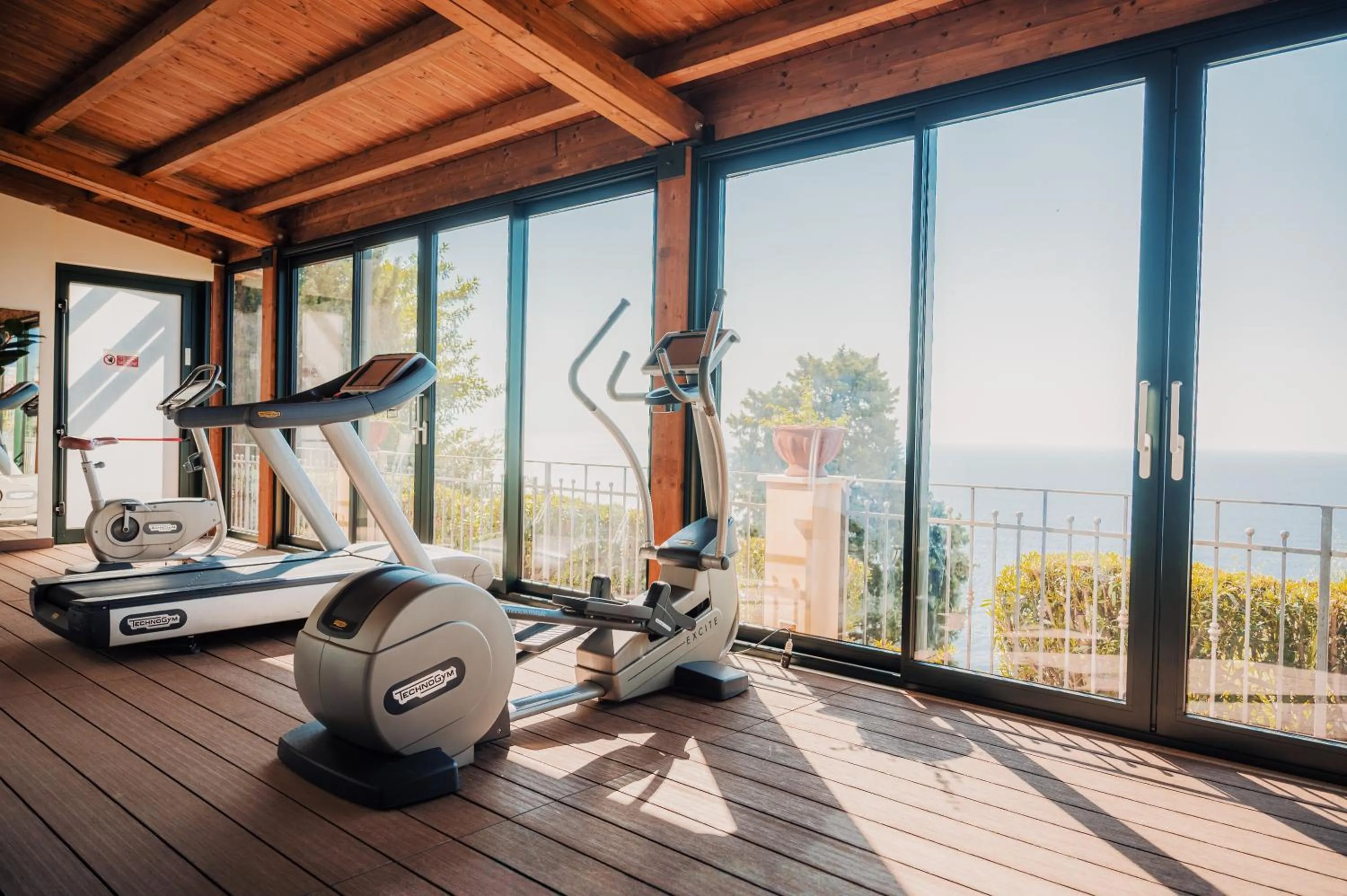 Fitness centre/facilities in Grand Hotel San Pietro Taormina