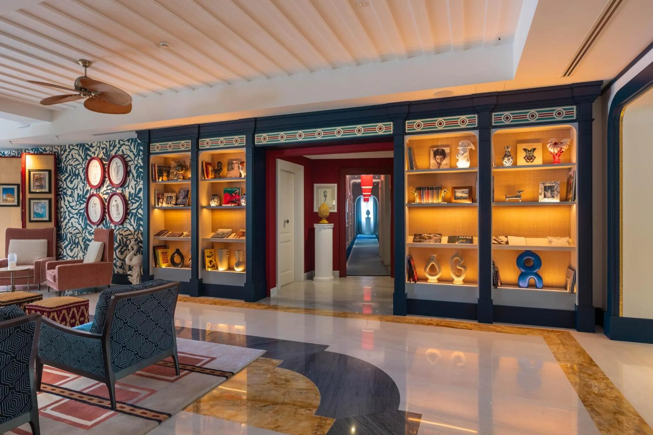 Lobby or reception in Grand Hotel San Pietro Taormina