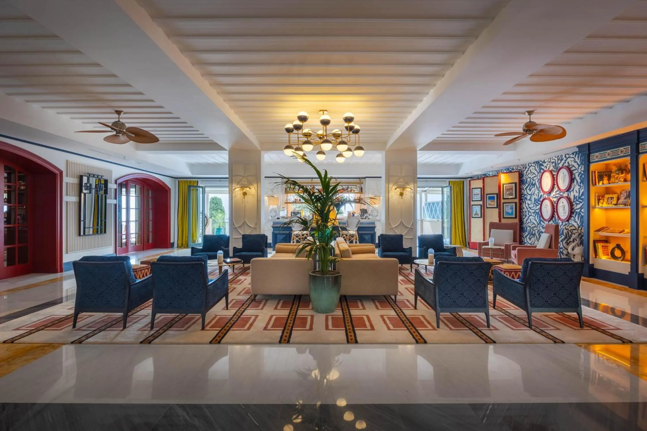 Lobby or reception in Grand Hotel San Pietro Taormina