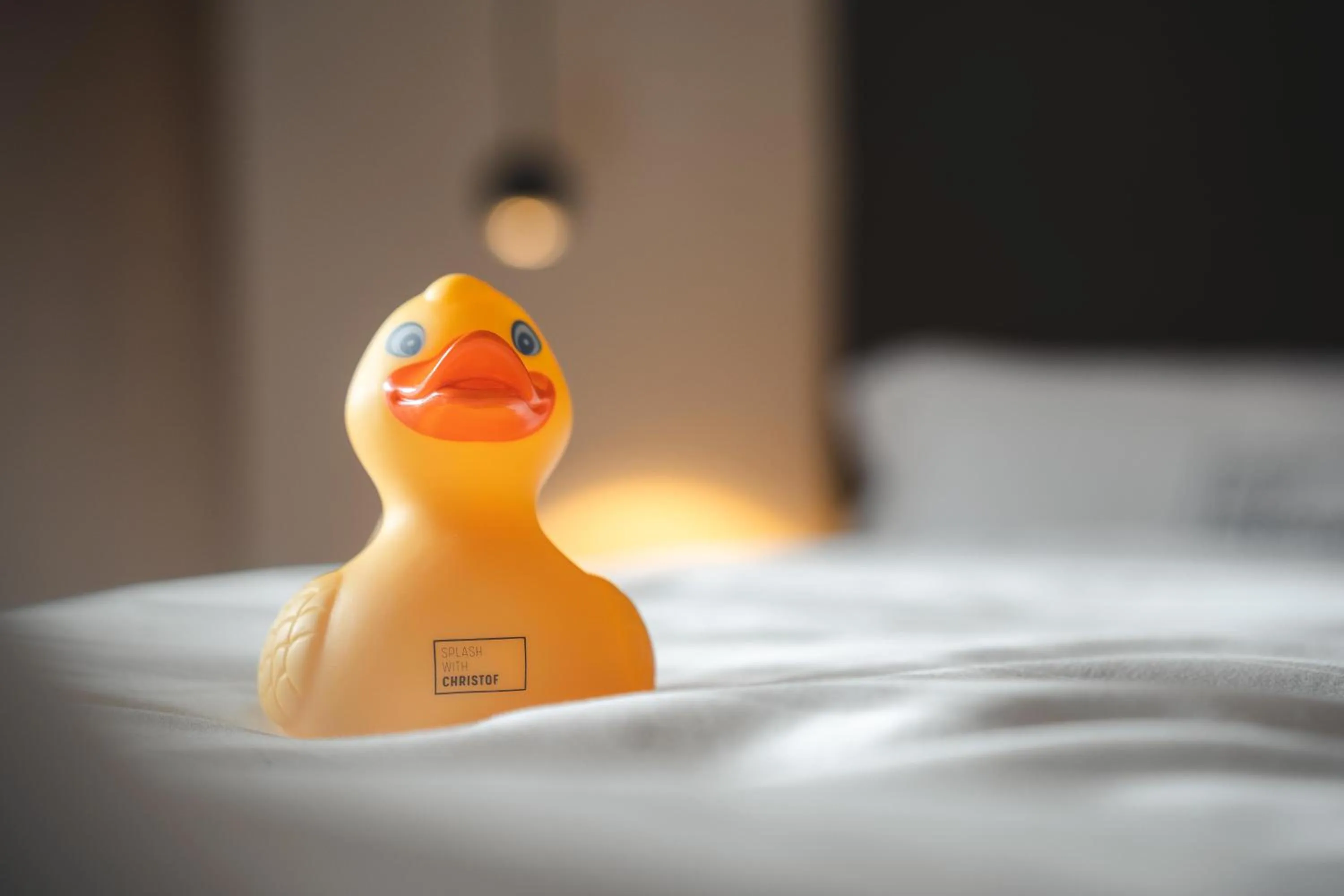 Bed in Hotel Christof