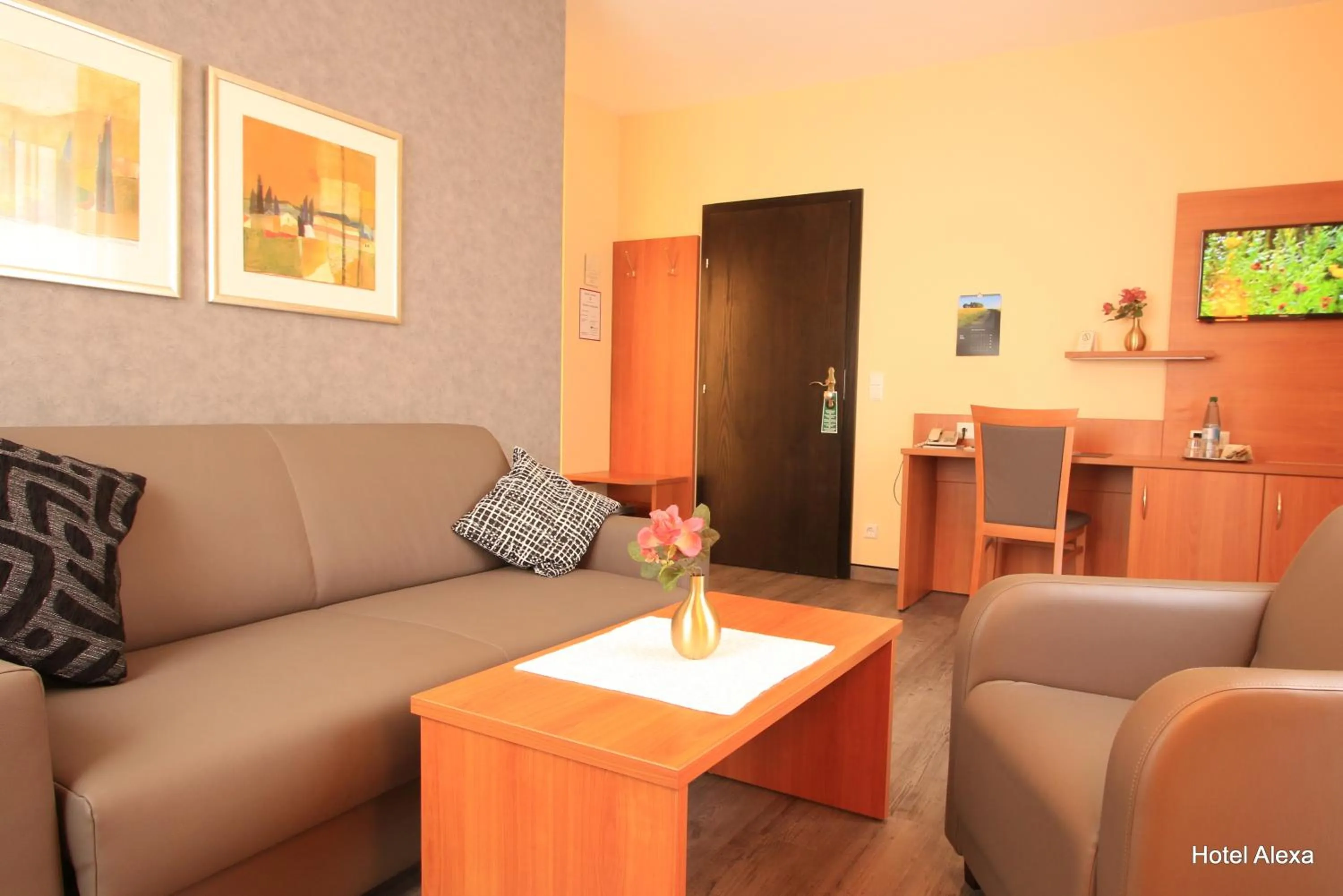 Living room in Hotel Alexa