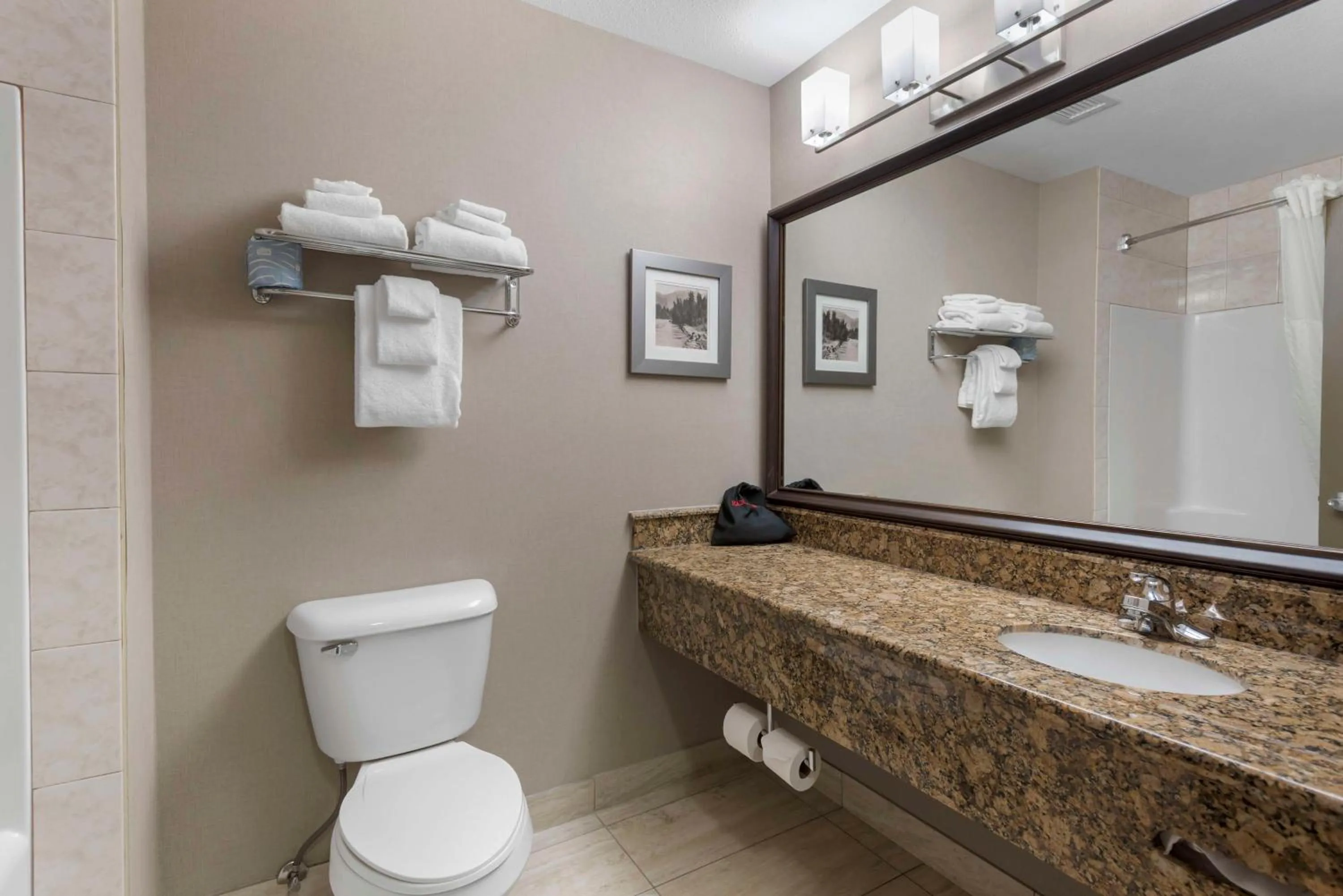 Bathroom in Best Western Plus Fernie Mountain Lodge