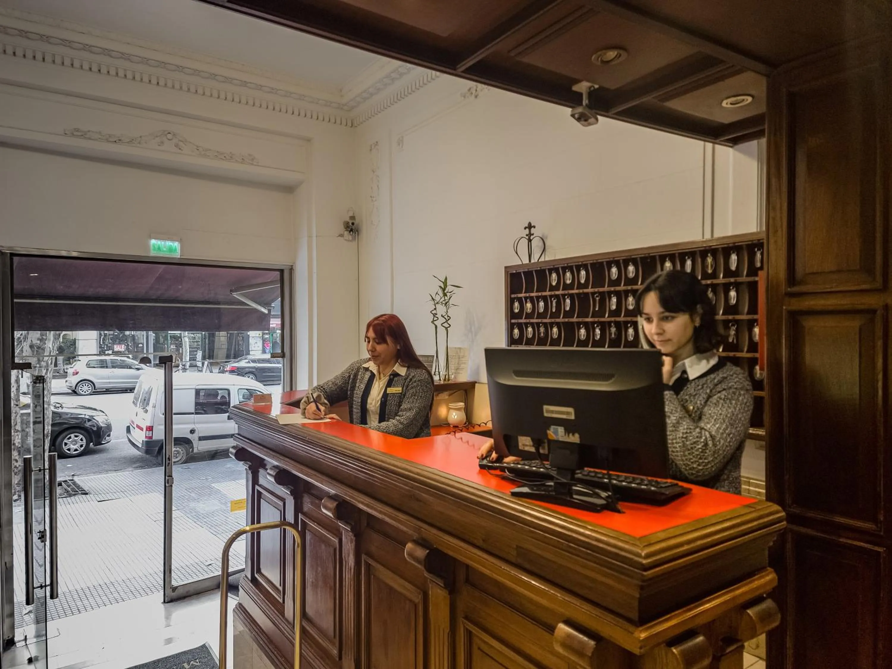 Lobby or reception in Hotel Marbella