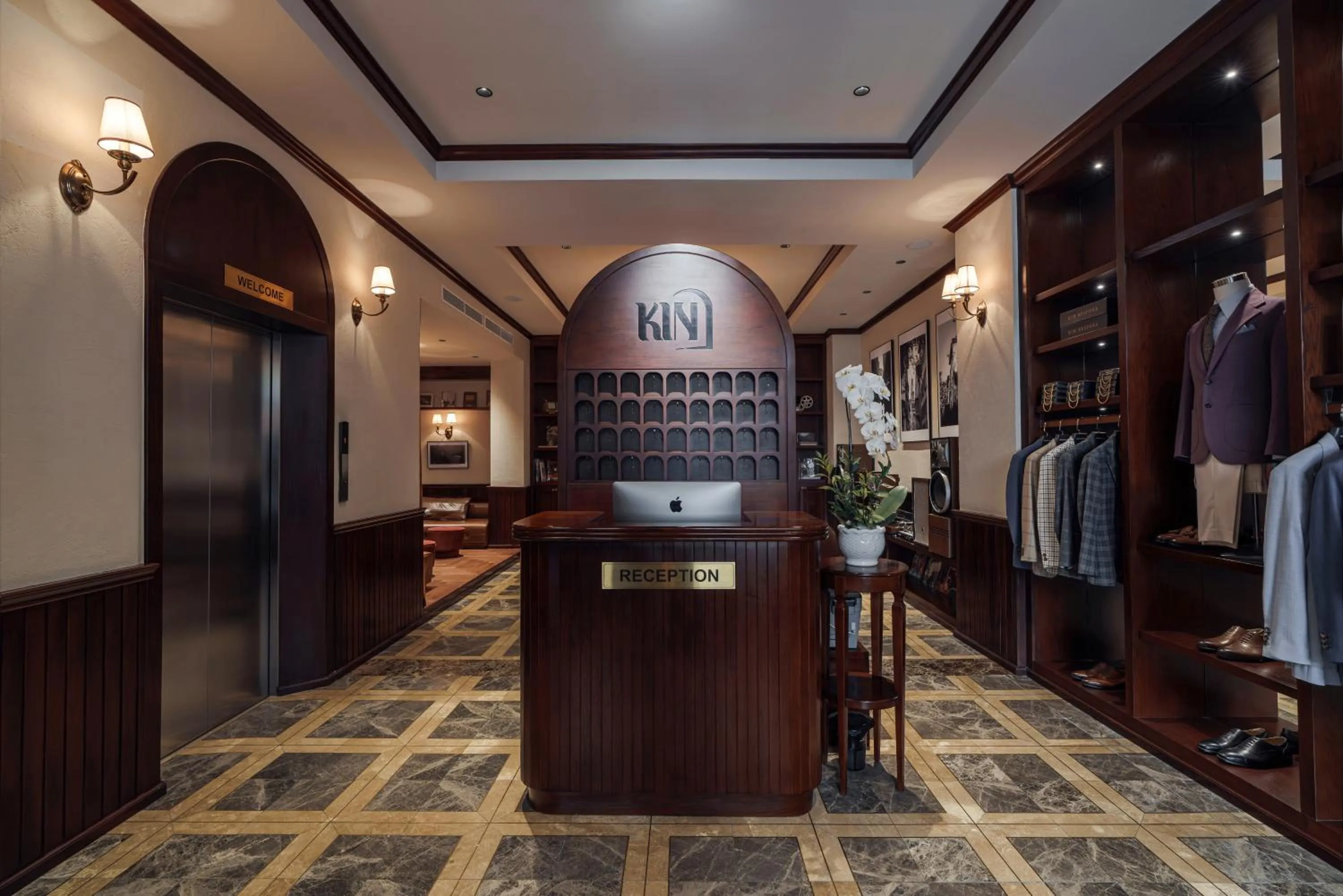 Lobby or reception in Kin Hotel Đông Du