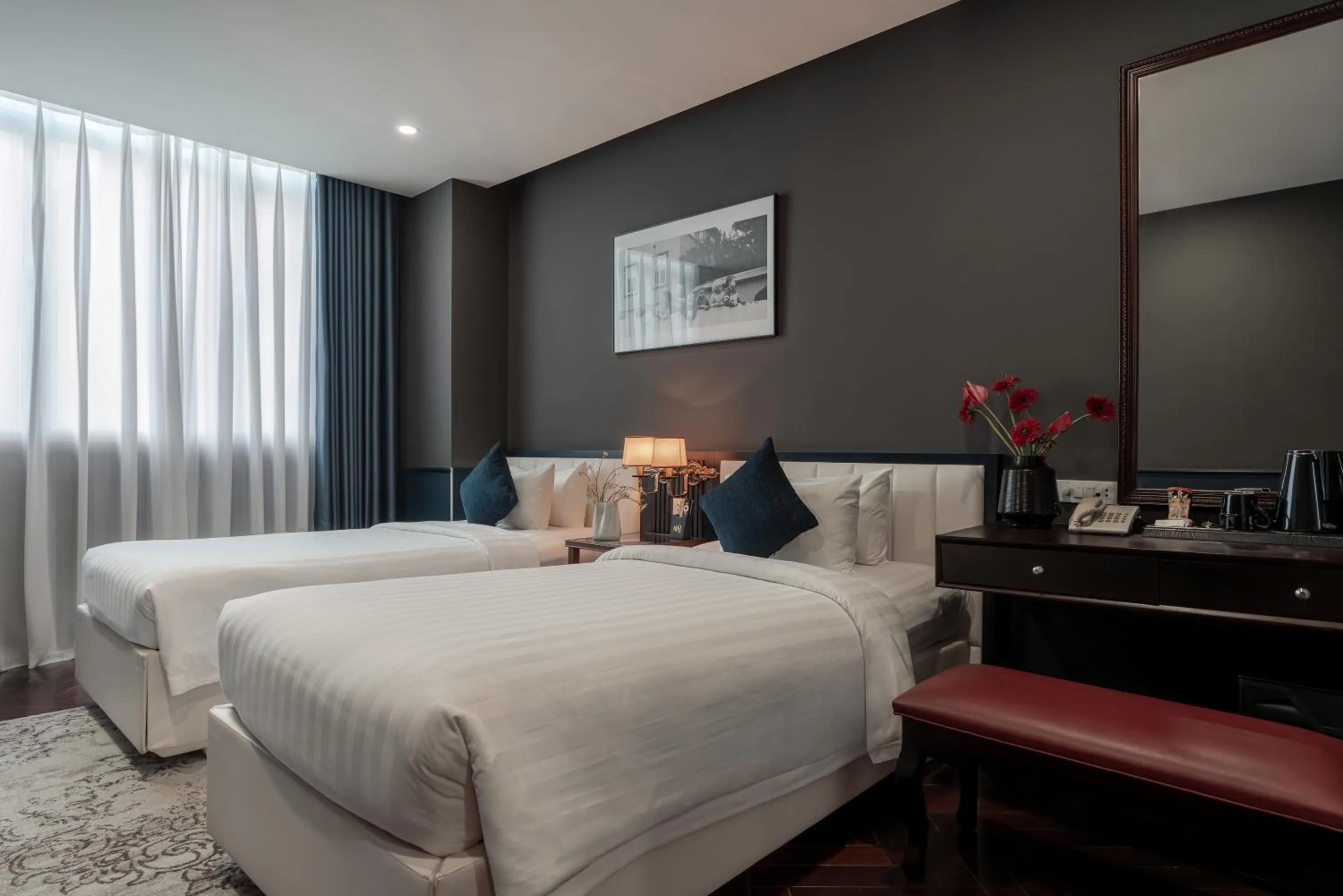 Bed in Kin Hotel Đông Du