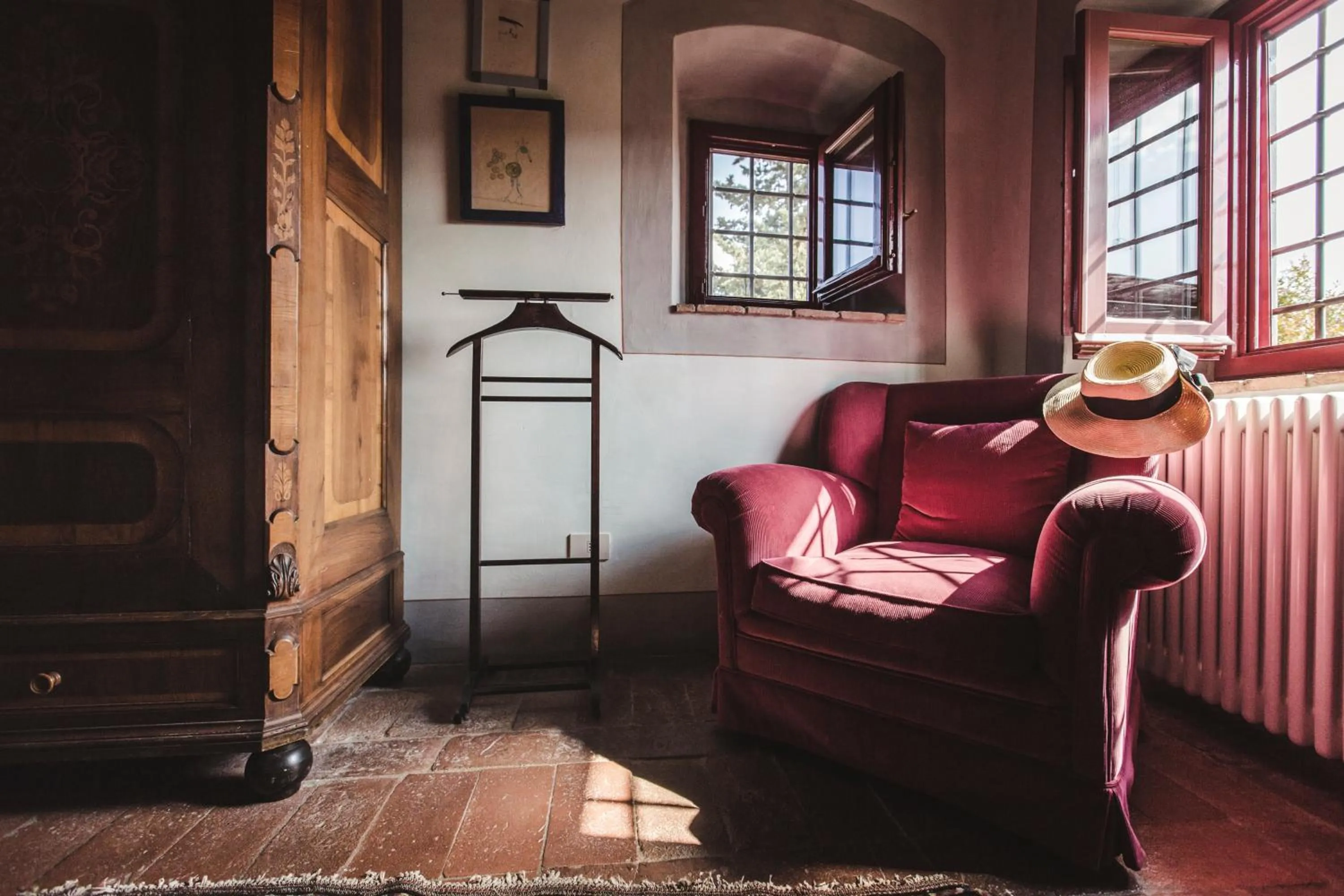 Seating area in La Veronica Exclusive Chianti Resort