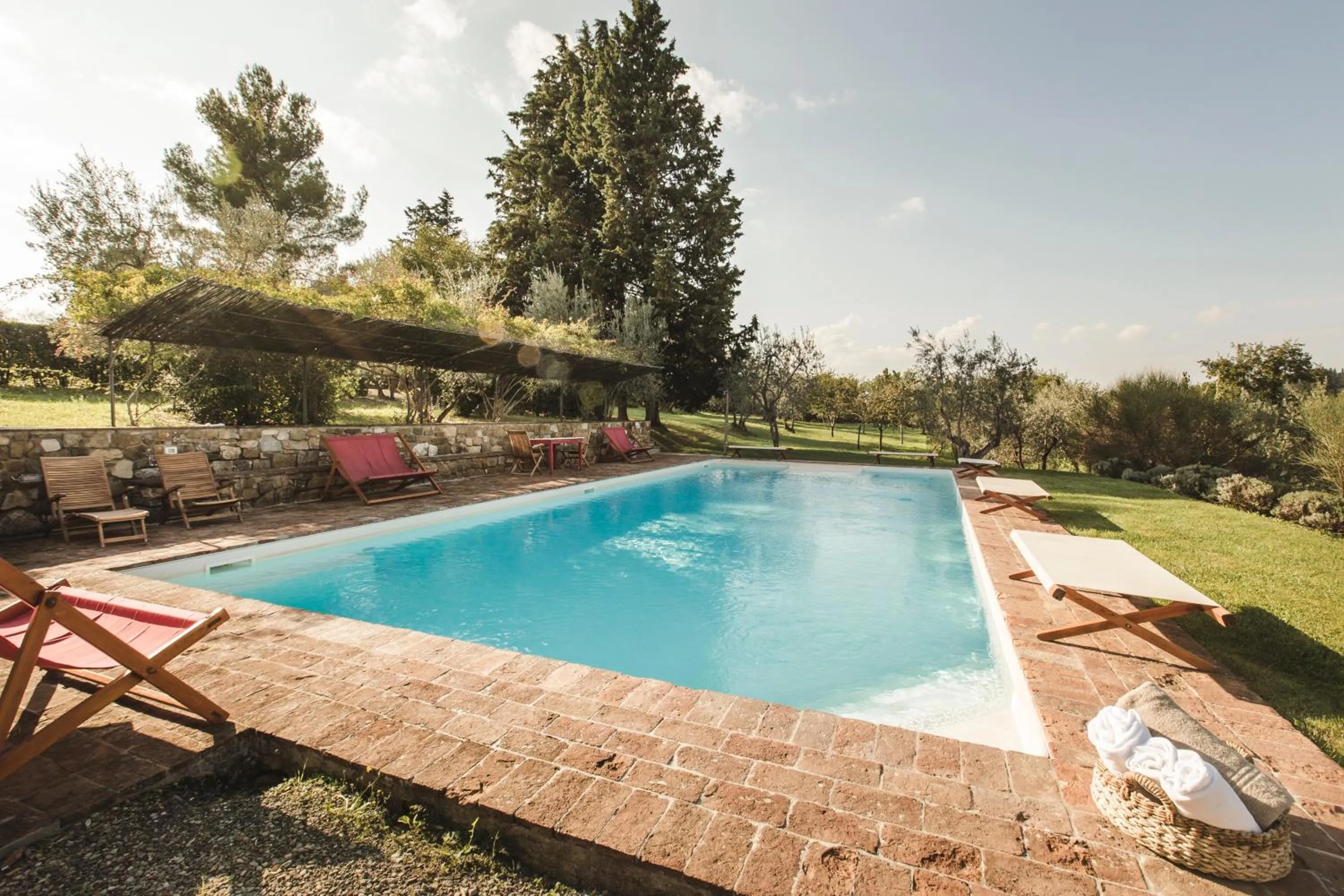 Swimming pool in La Veronica Exclusive Chianti Resort