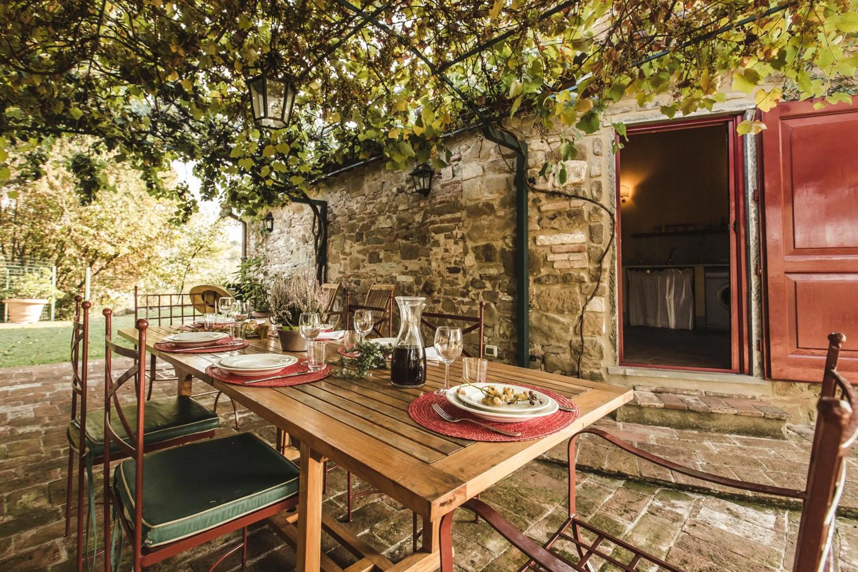 Food and drinks in La Veronica Exclusive Chianti Resort