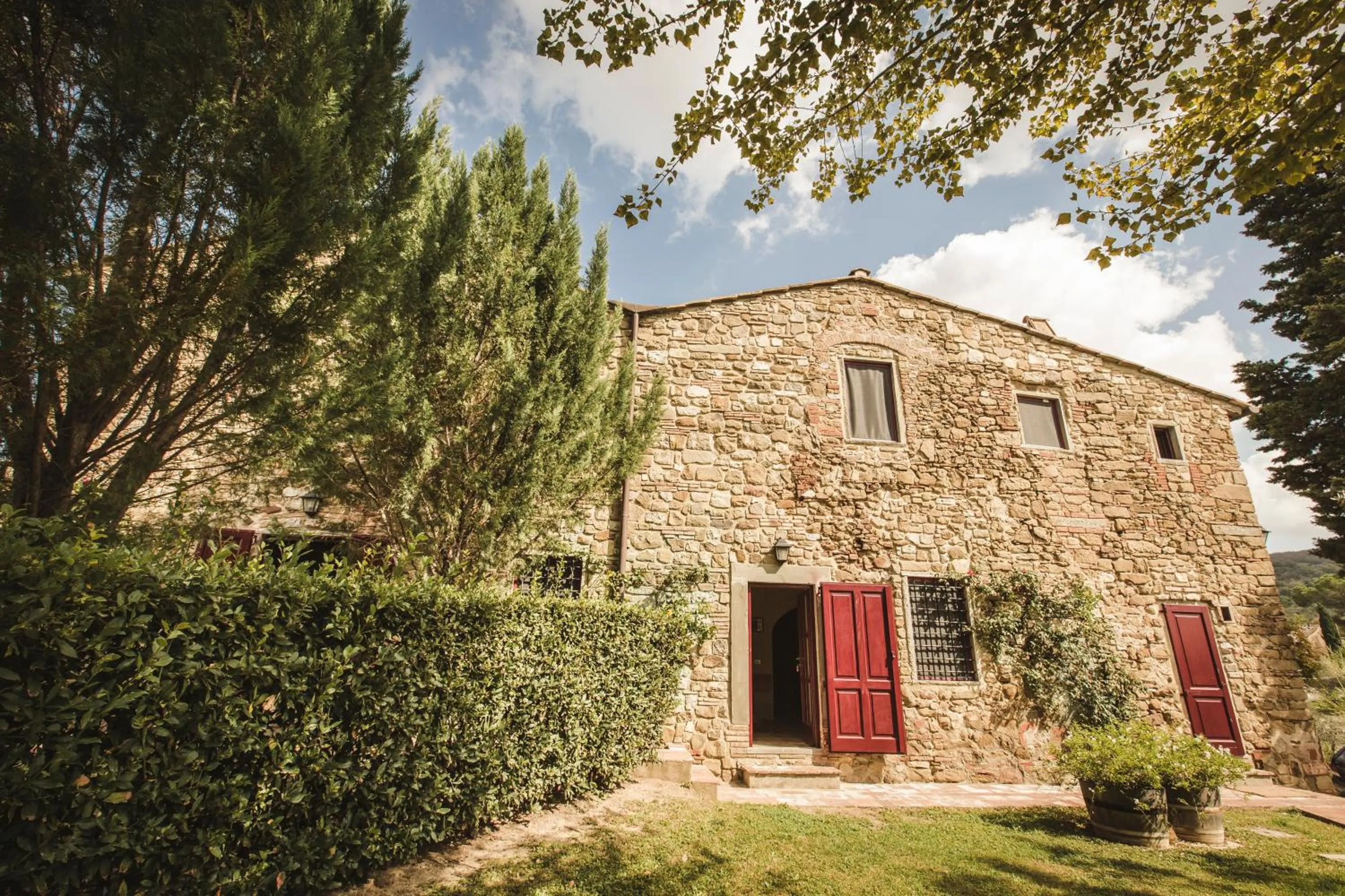 Facade/entrance in La Veronica Exclusive Chianti Resort