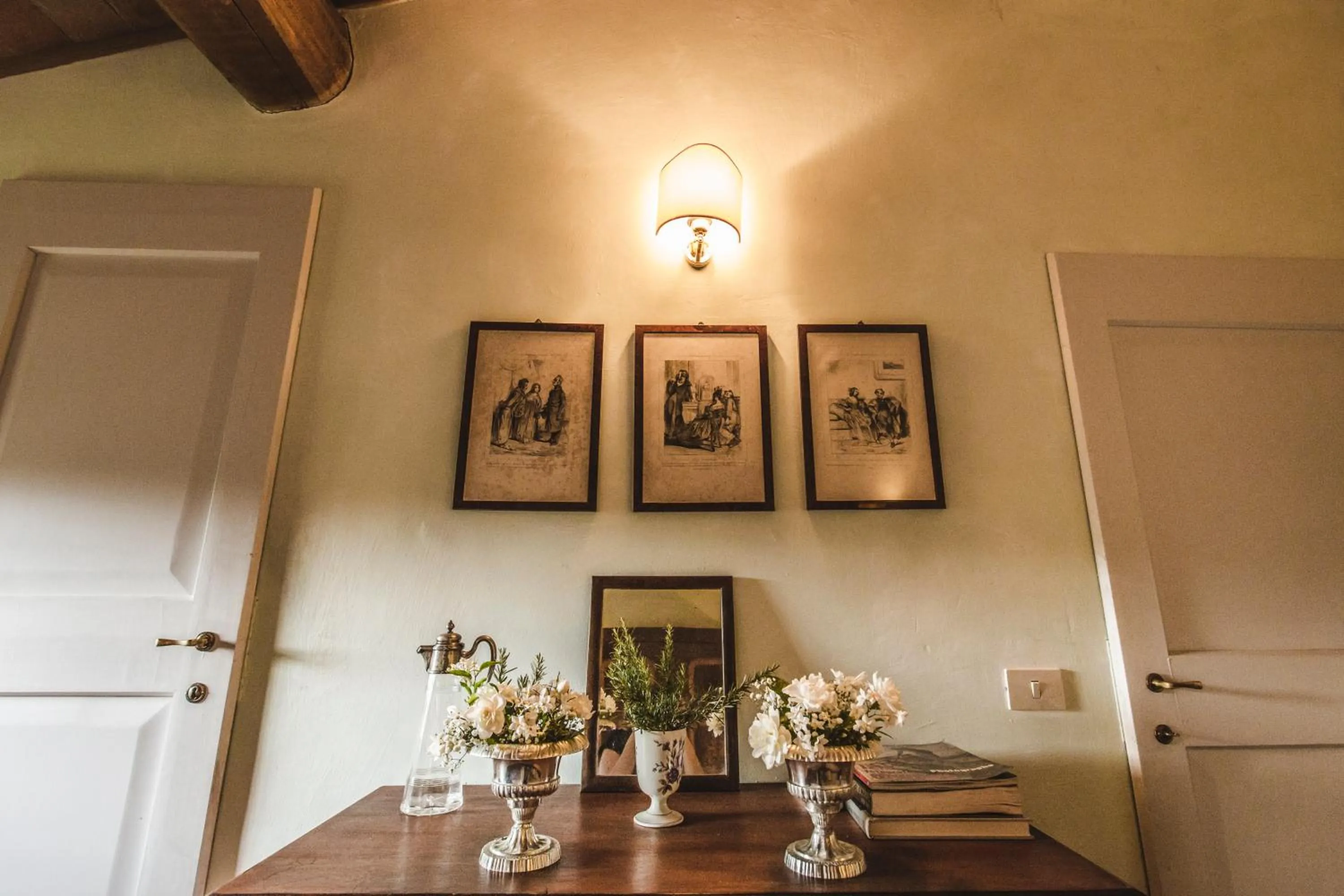 Decorative detail in La Veronica Exclusive Chianti Resort