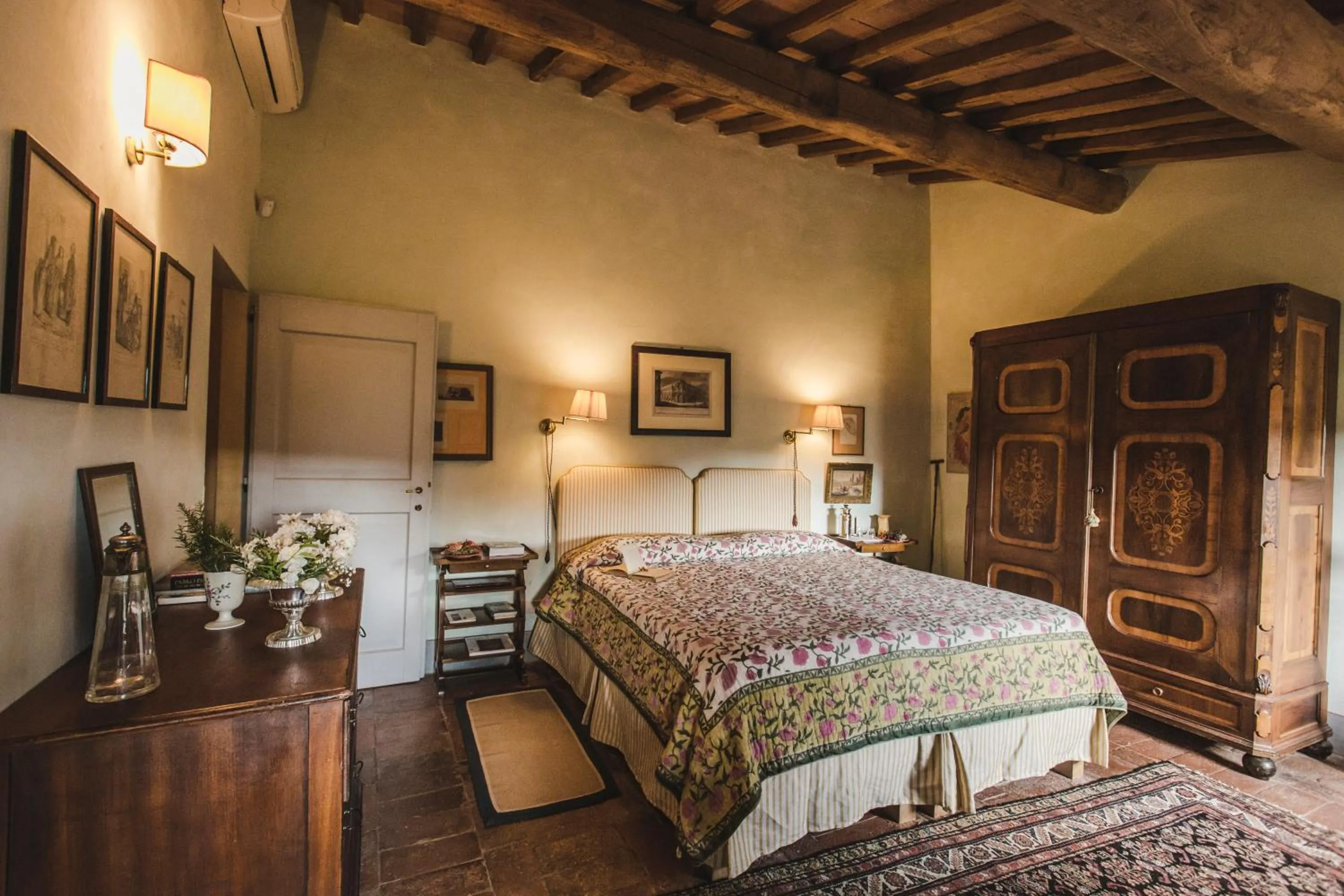 Bedroom, Bed in La Veronica Exclusive Chianti Resort