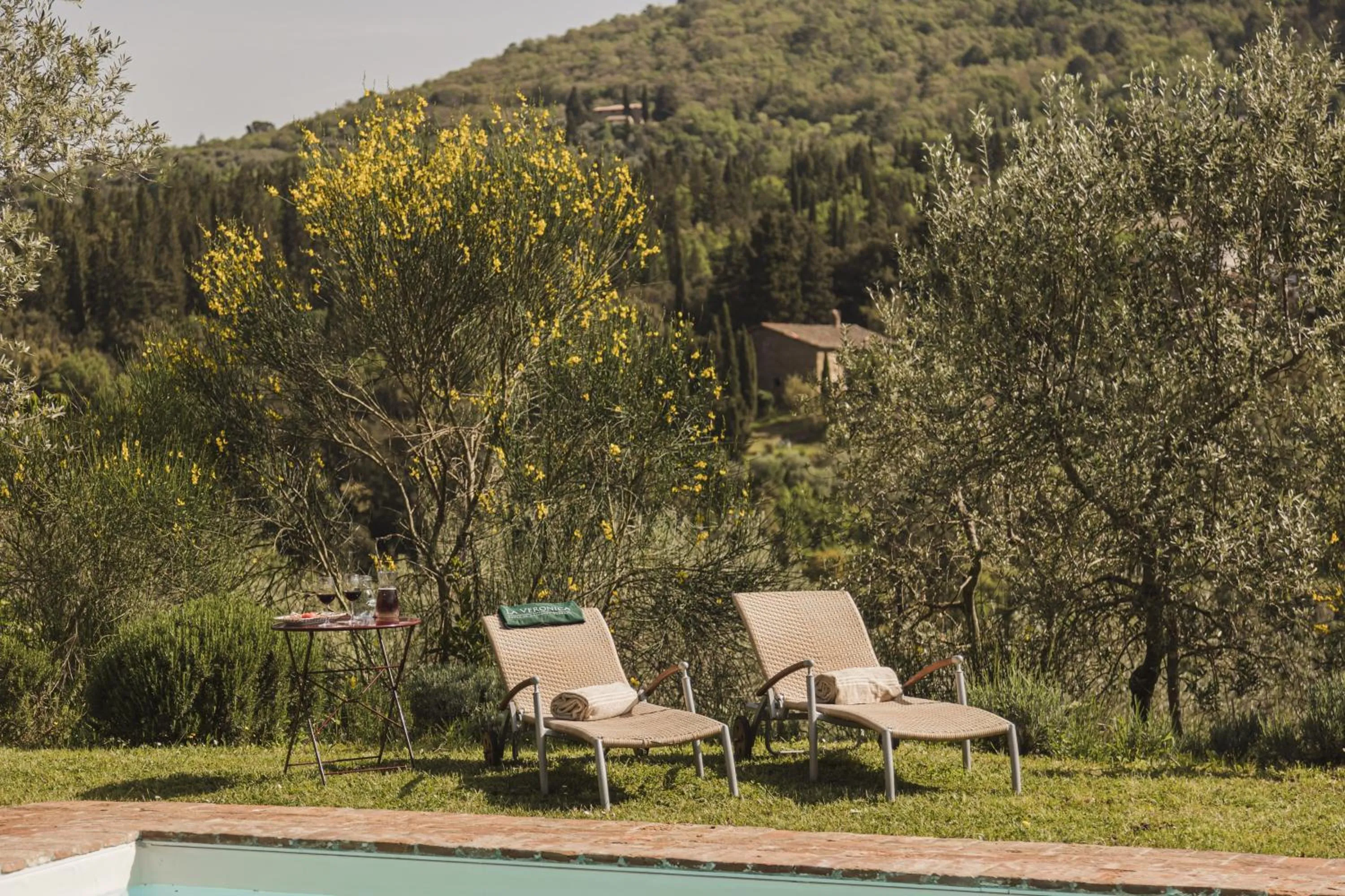 Swimming pool in La Veronica Exclusive Chianti Resort