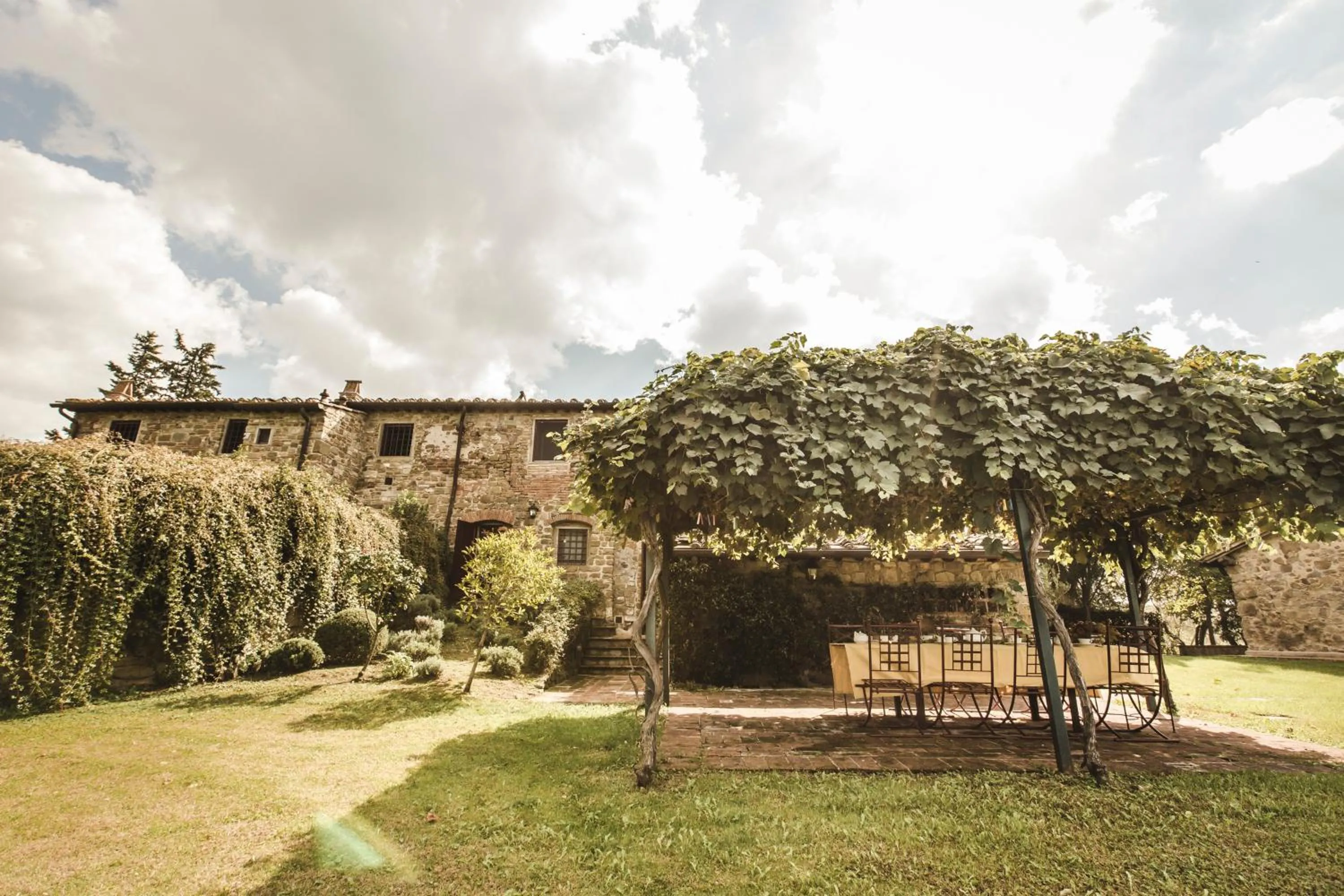 Garden in La Veronica Exclusive Chianti Resort