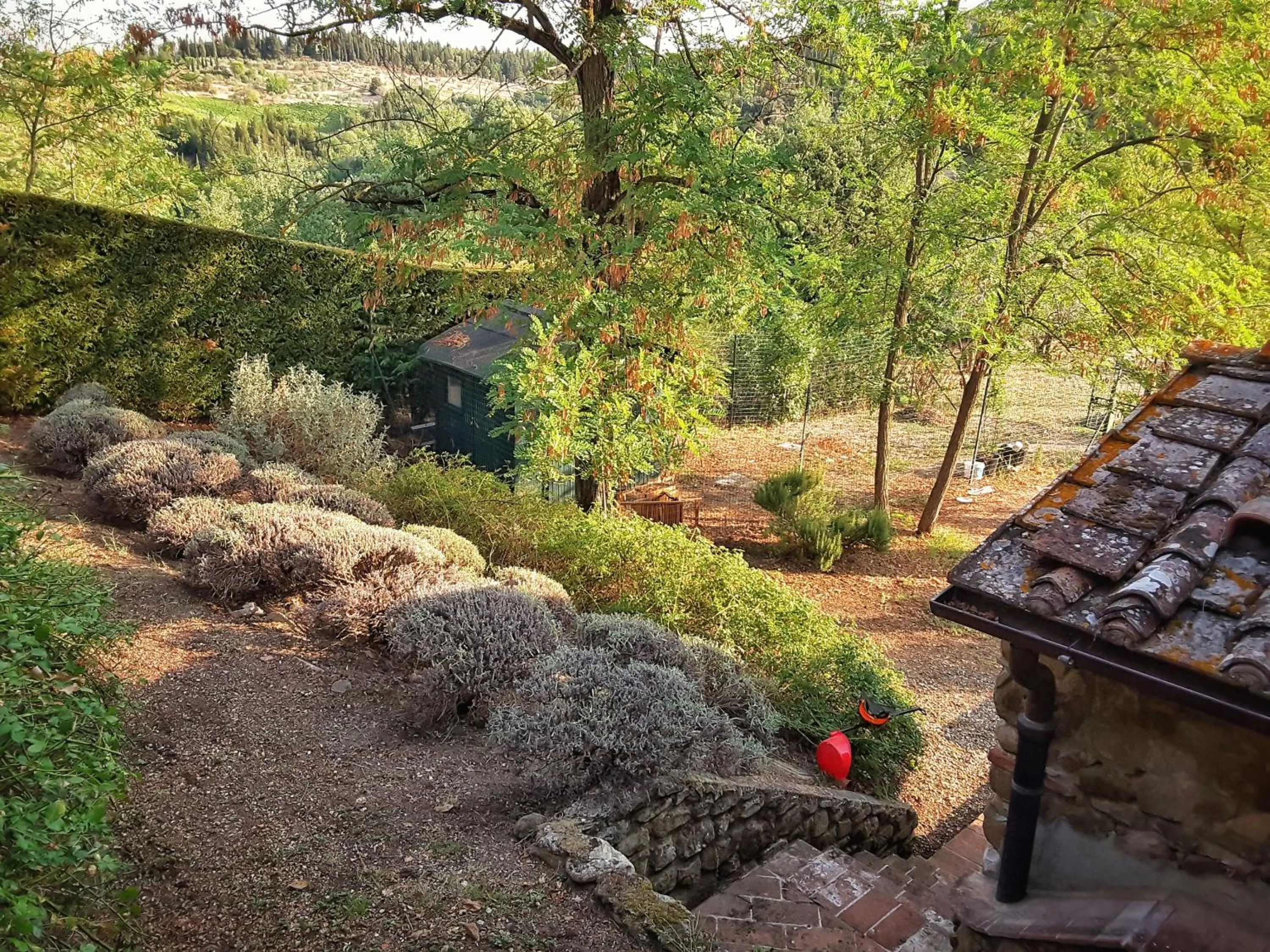 Garden in La Veronica Exclusive Chianti Resort