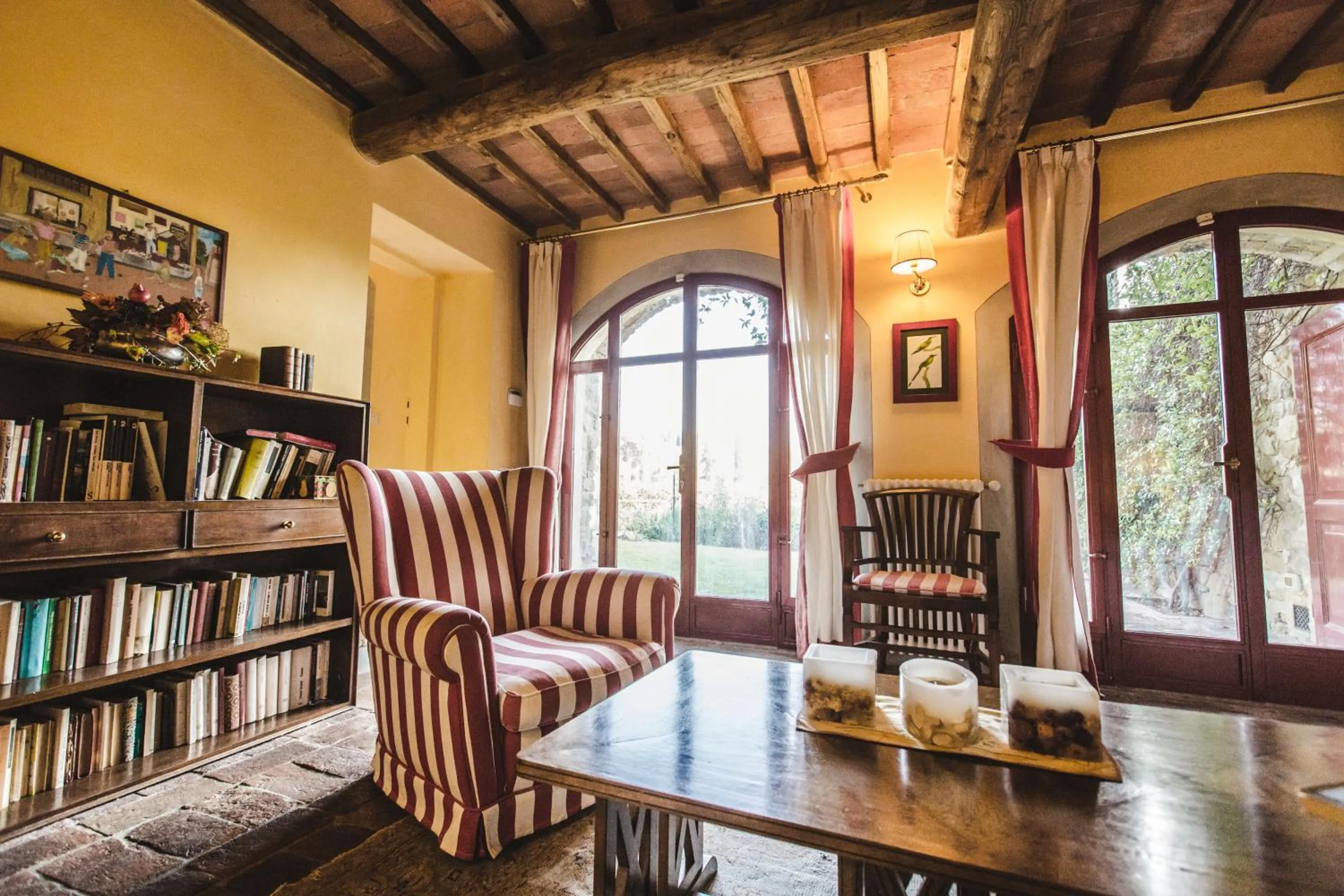 Living room in La Veronica Exclusive Chianti Resort