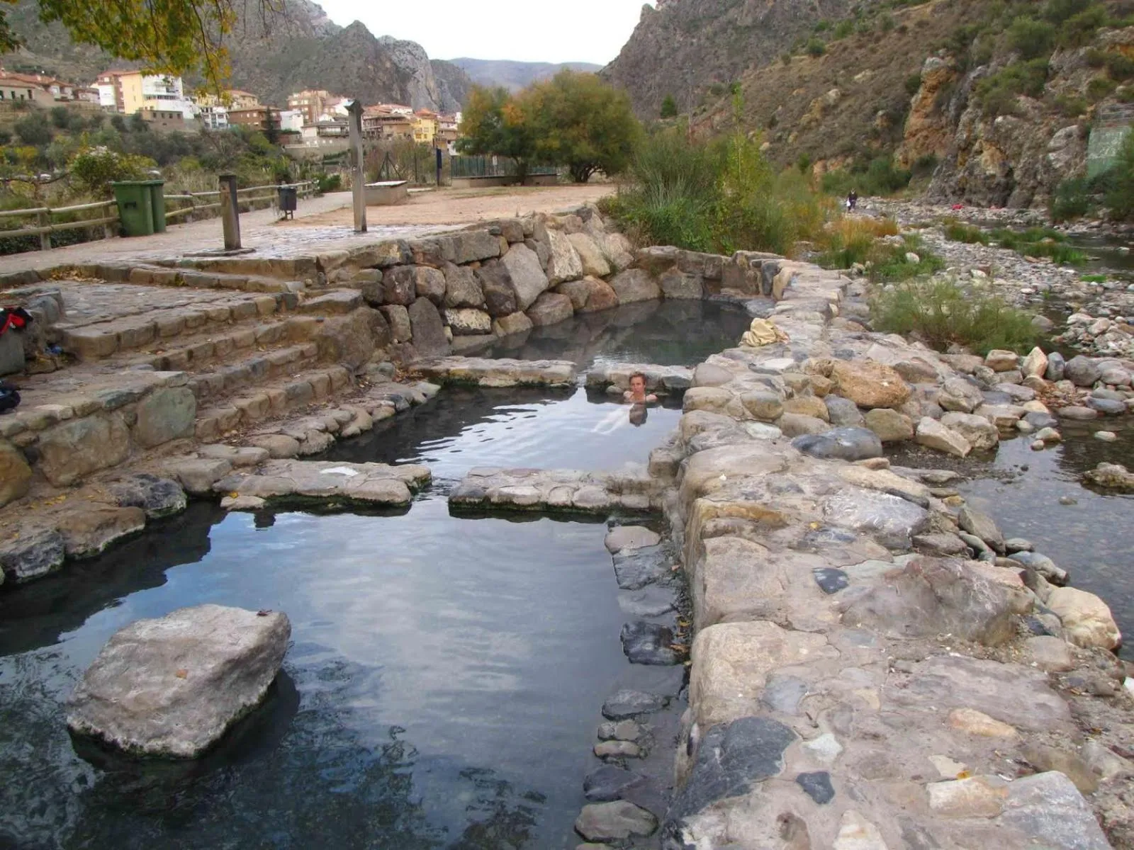 Open Air Bath in Casa Rural Las Pedrolas