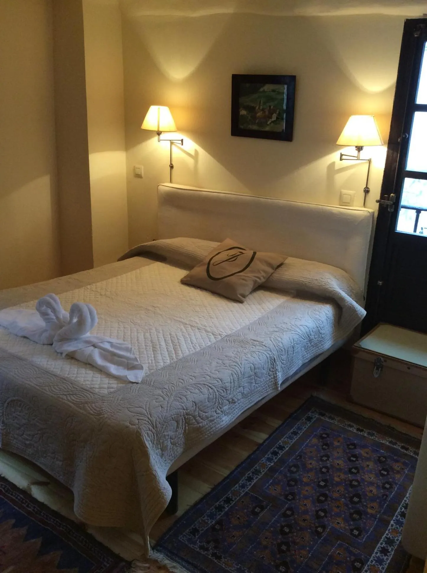 Bedroom, Bed in Casa Rural Las Pedrolas