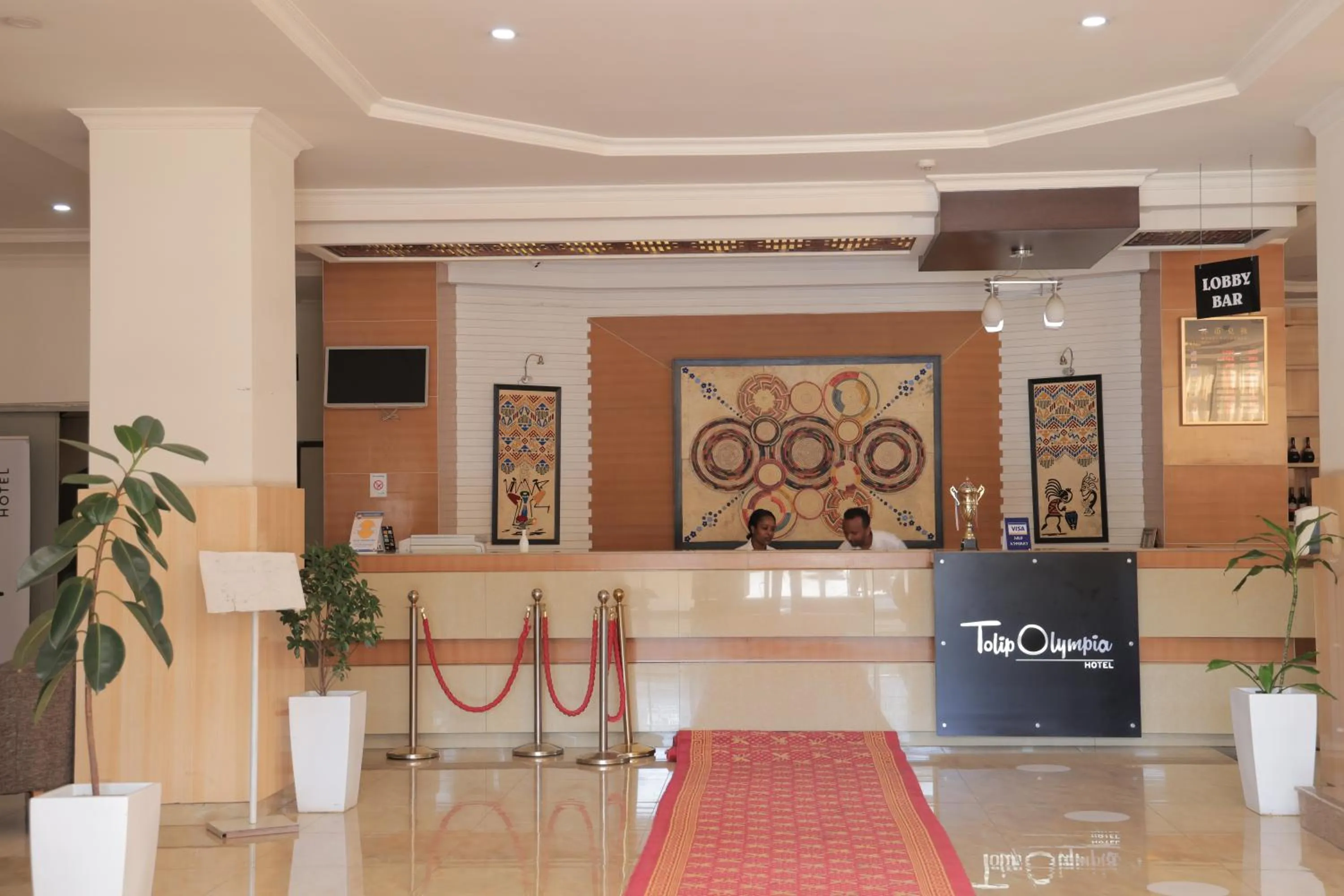 Lobby or reception in Tolip Olympia Hotel