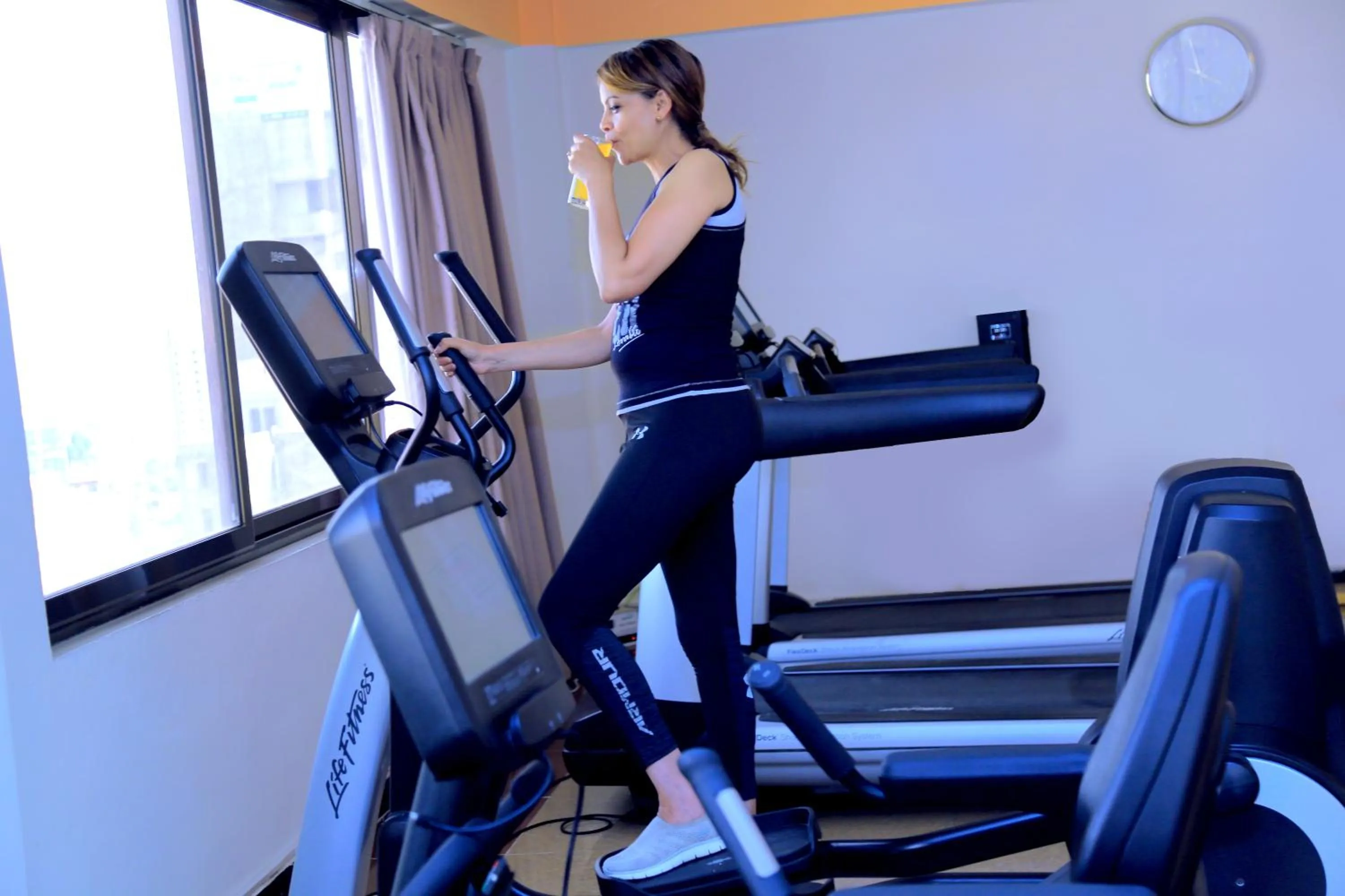 Fitness centre/facilities in Tolip Olympia Hotel