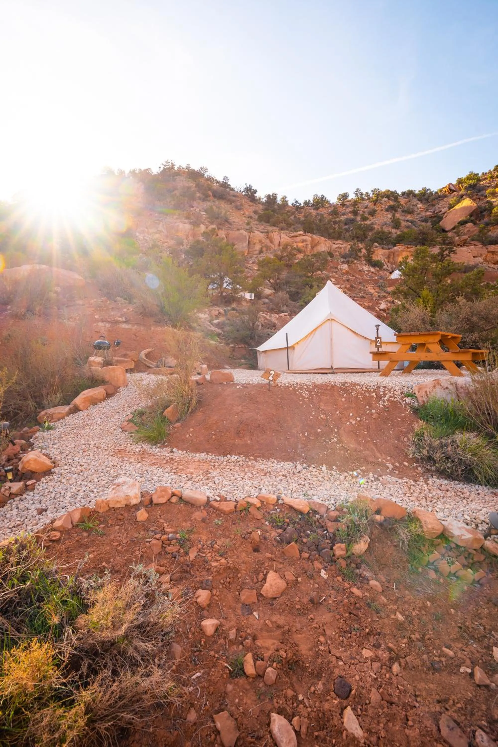 View (from property/room) in Zion Glamping Adventures