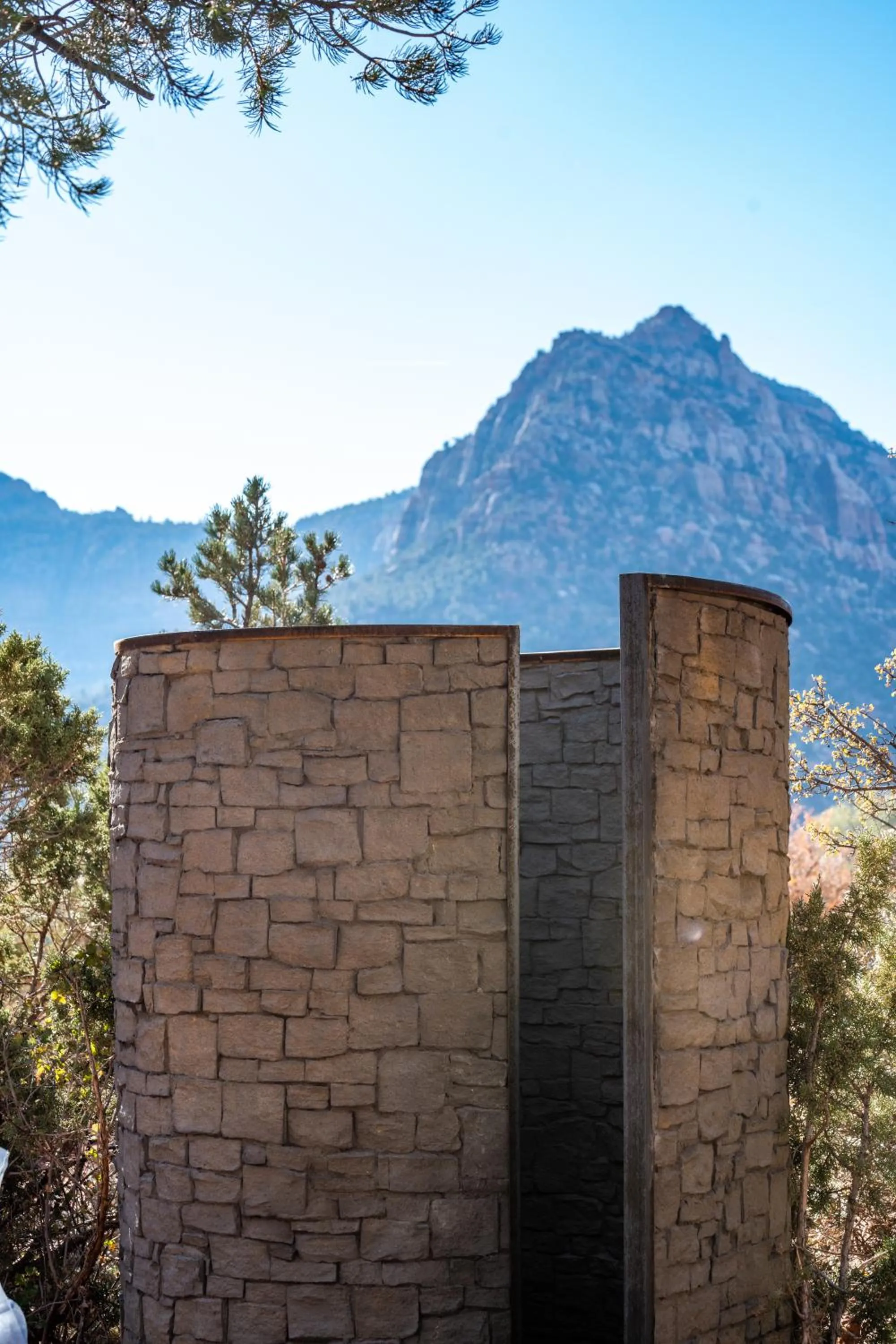 Shower in Zion Glamping Adventures