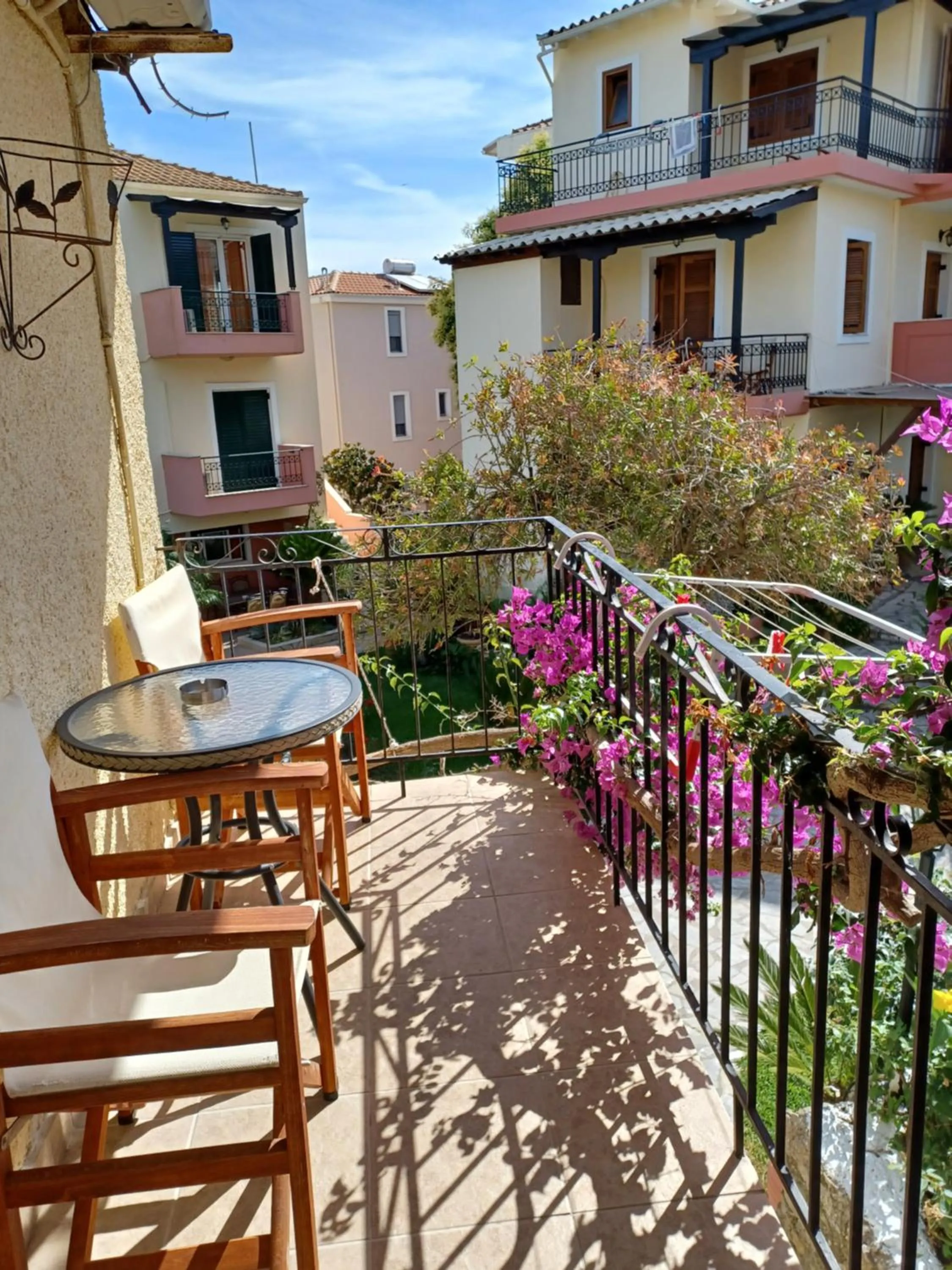 Balcony/Terrace in PHILIPPOS Hotel Apartments