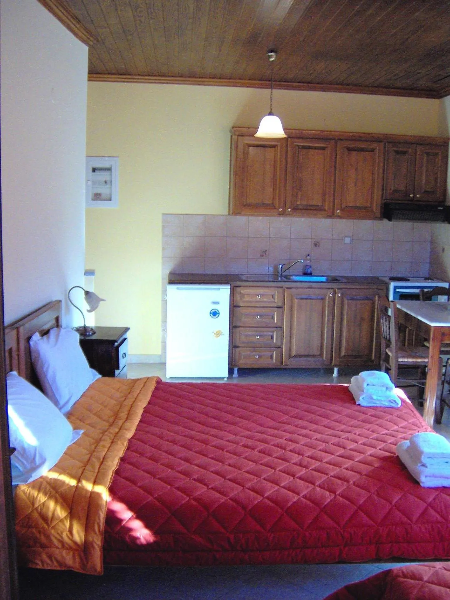 Photo of the whole room, Bed in PHILIPPOS Hotel Apartments
